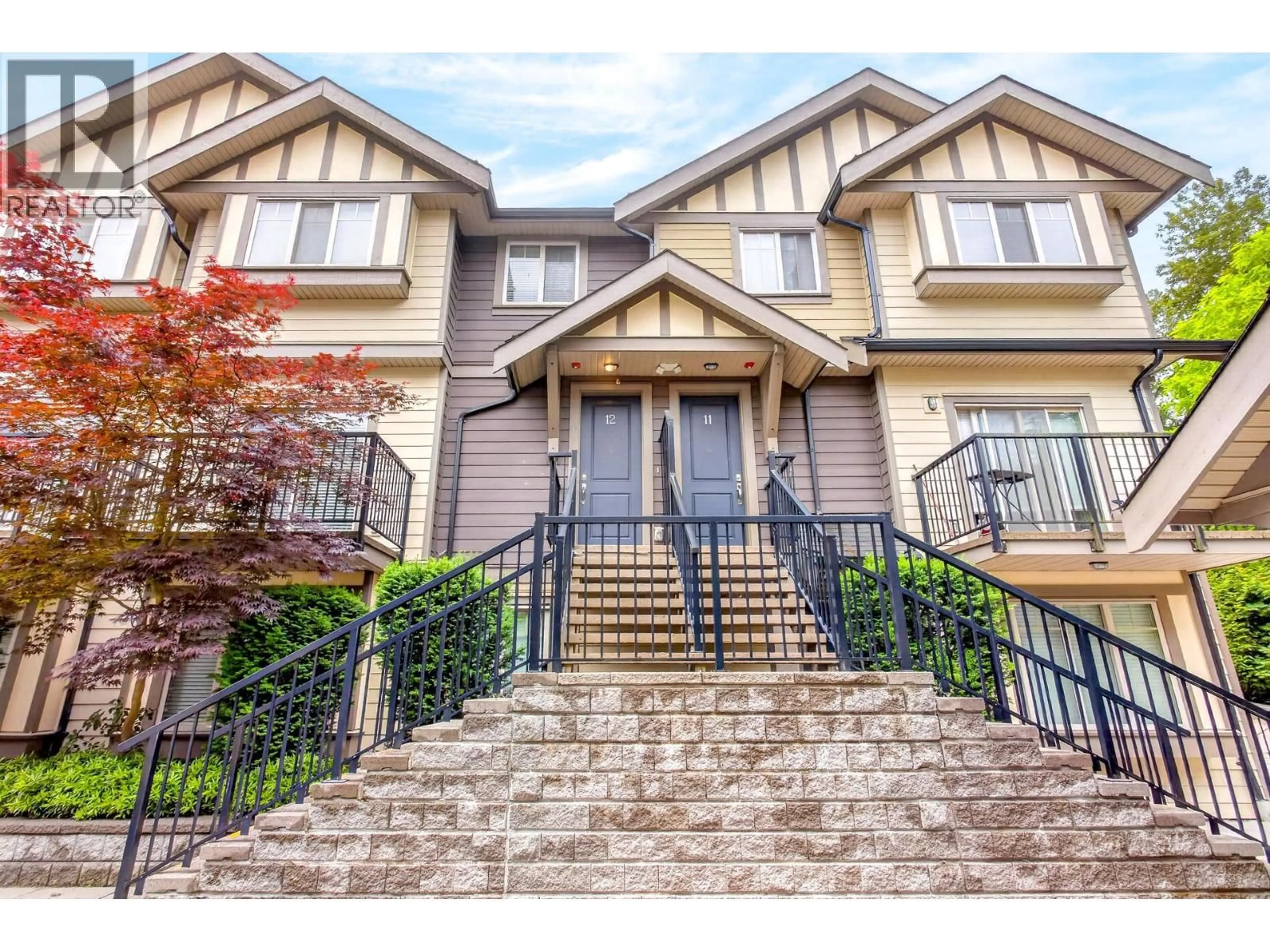 Home with vinyl exterior material, street for 12 - 4033 DOMINION STREET, Burnaby British Columbia V5G0C2