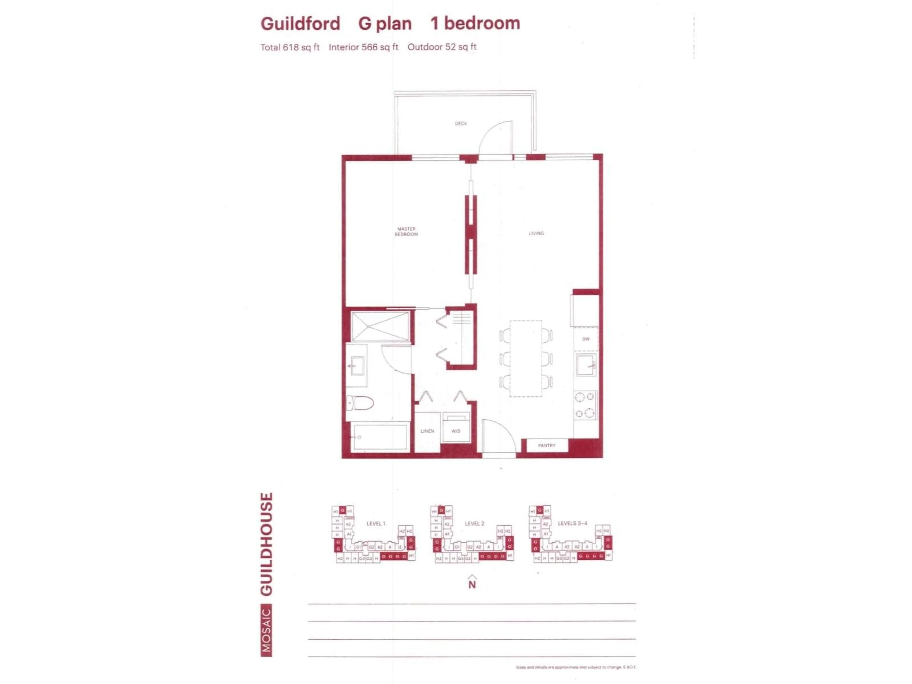 Floor plan for 406 - 14968 101A AVENUE, Surrey British Columbia V3R0E8