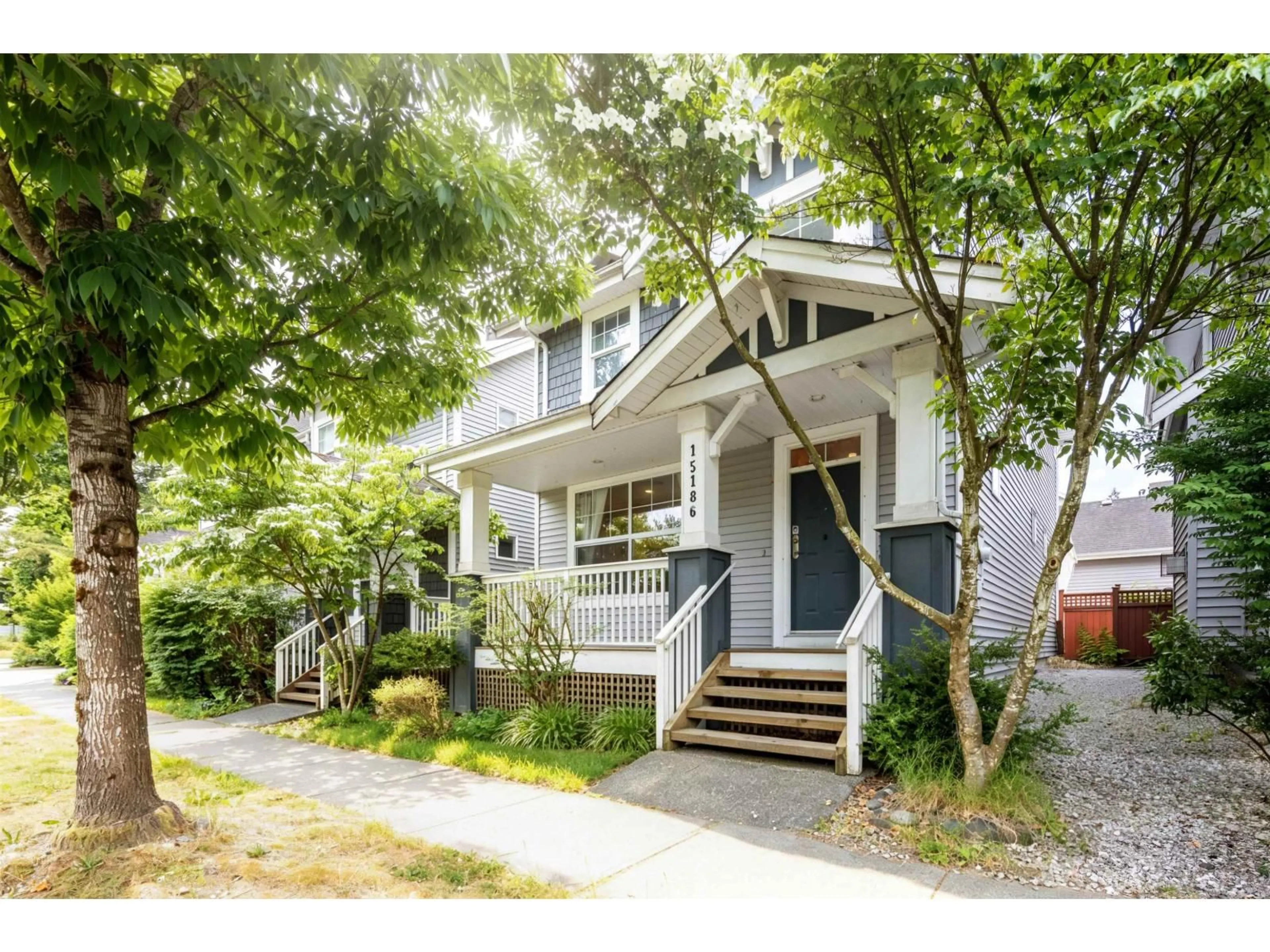 Home with vinyl exterior material, street for 15186 61A AVENUE, Surrey British Columbia V3S5J7