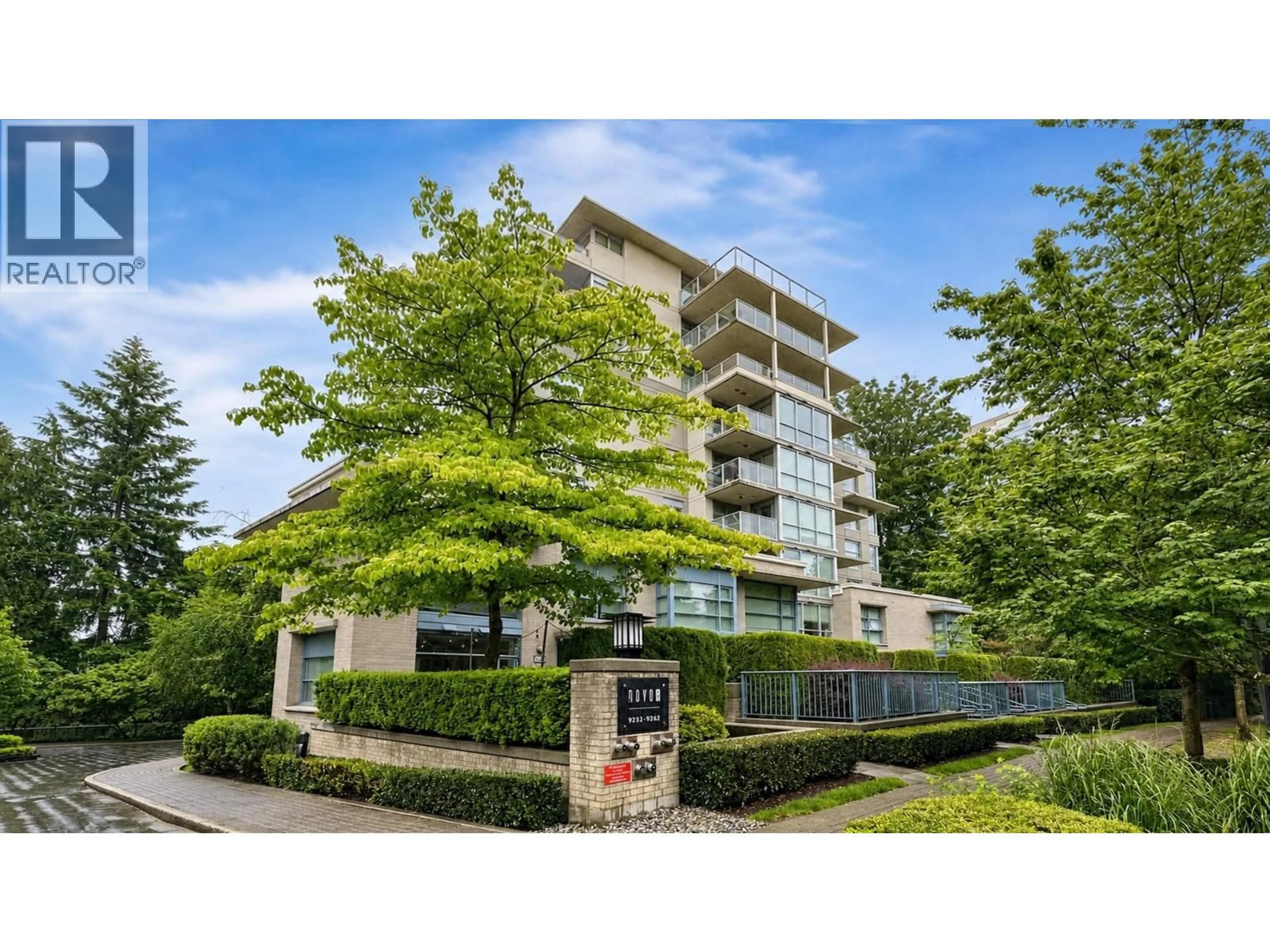 A pic from outside/outdoor area/front of a property/back of a property/a pic from drone, building for 207 - 9262 UNIVERSITY CRESCENT, Burnaby British Columbia V5A0A4