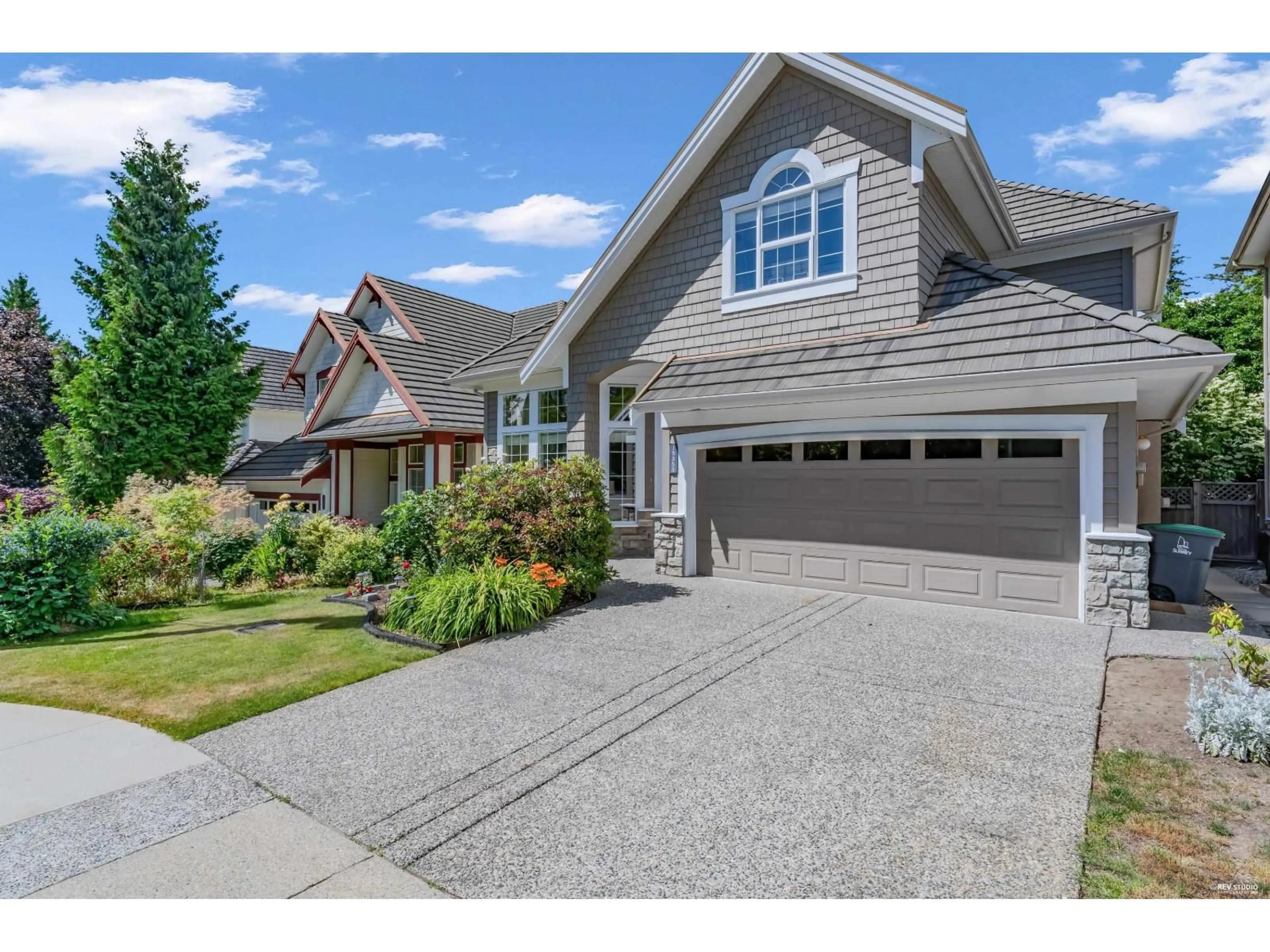 Home with vinyl exterior material, street for 15353 36 AVENUE, Surrey British Columbia V3Z0J5
