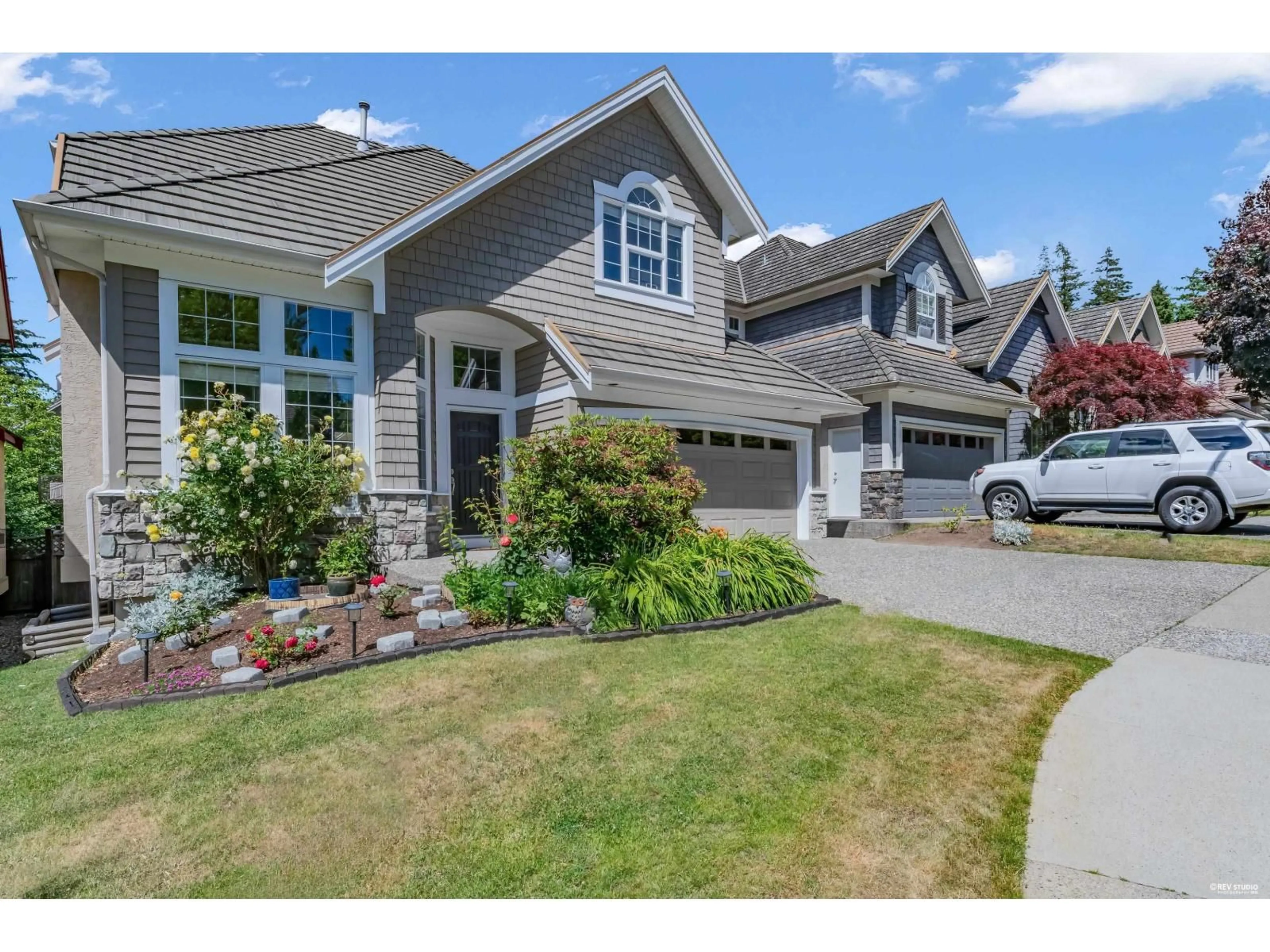 Home with vinyl exterior material, street for 15353 36 AVENUE, Surrey British Columbia V3Z0J5