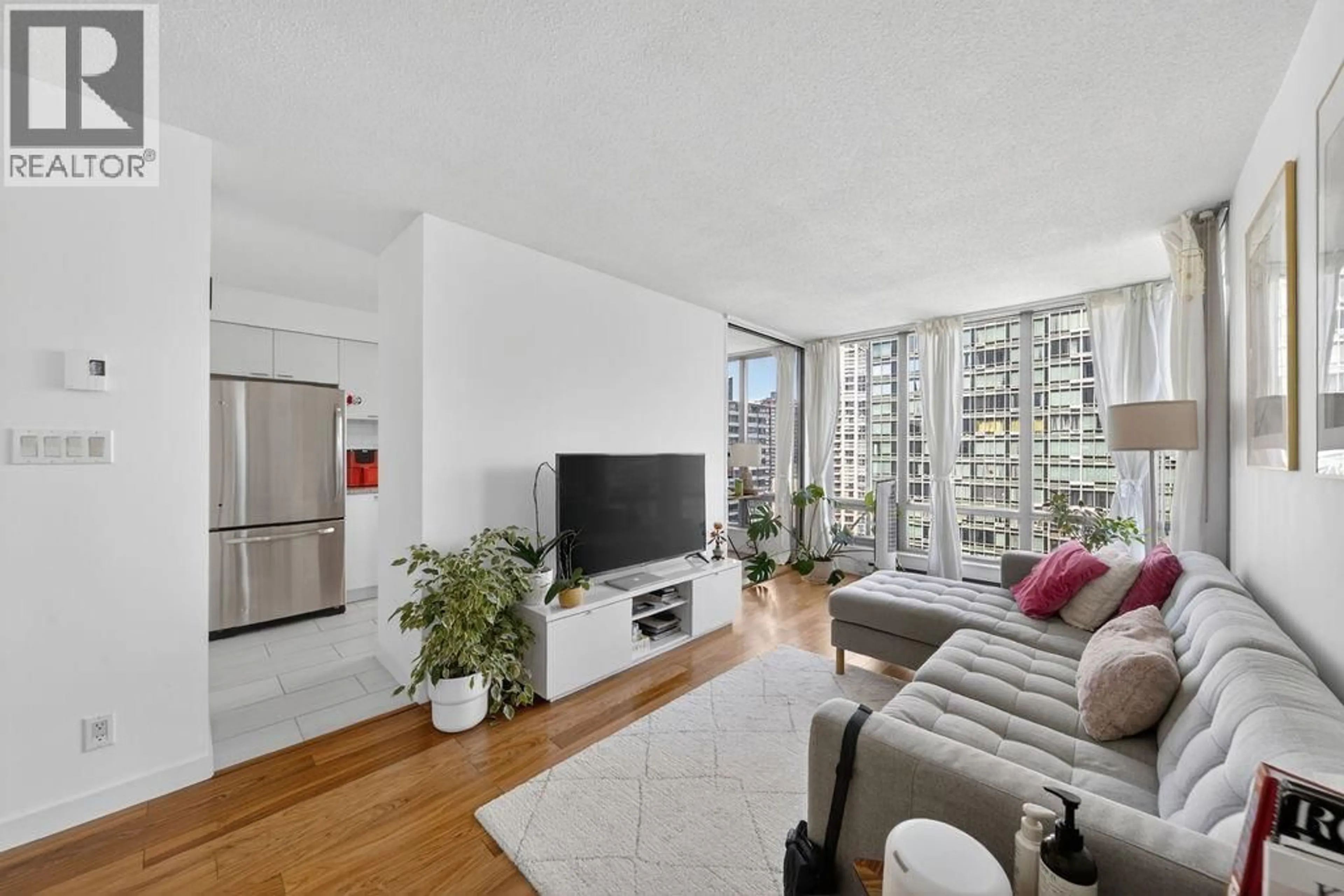 Living room with furniture, unknown for 2202 - 1200 GEORGIA STREET, Vancouver British Columbia V6E4R2