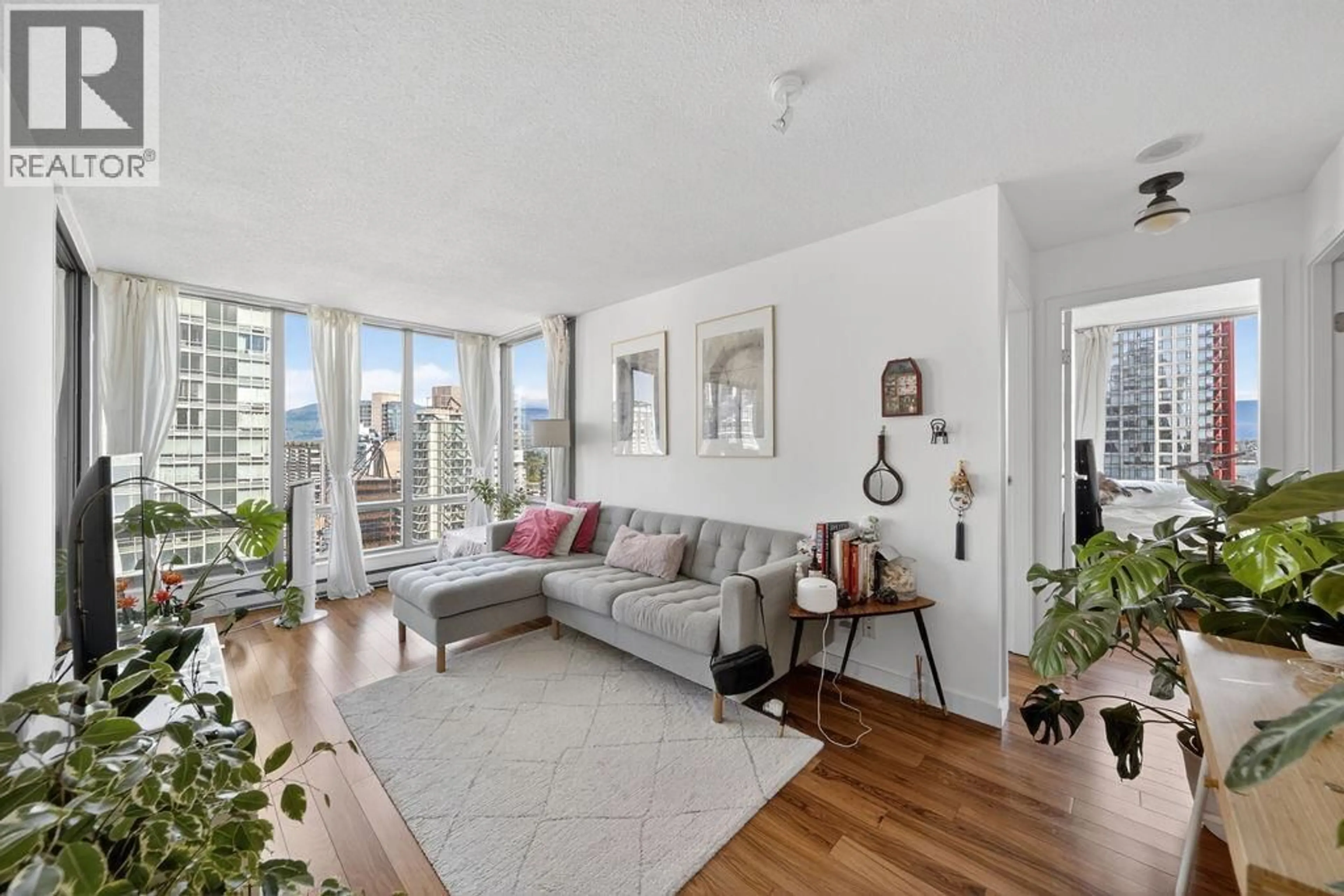 Living room with furniture, unknown for 2202 - 1200 GEORGIA STREET, Vancouver British Columbia V6E4R2