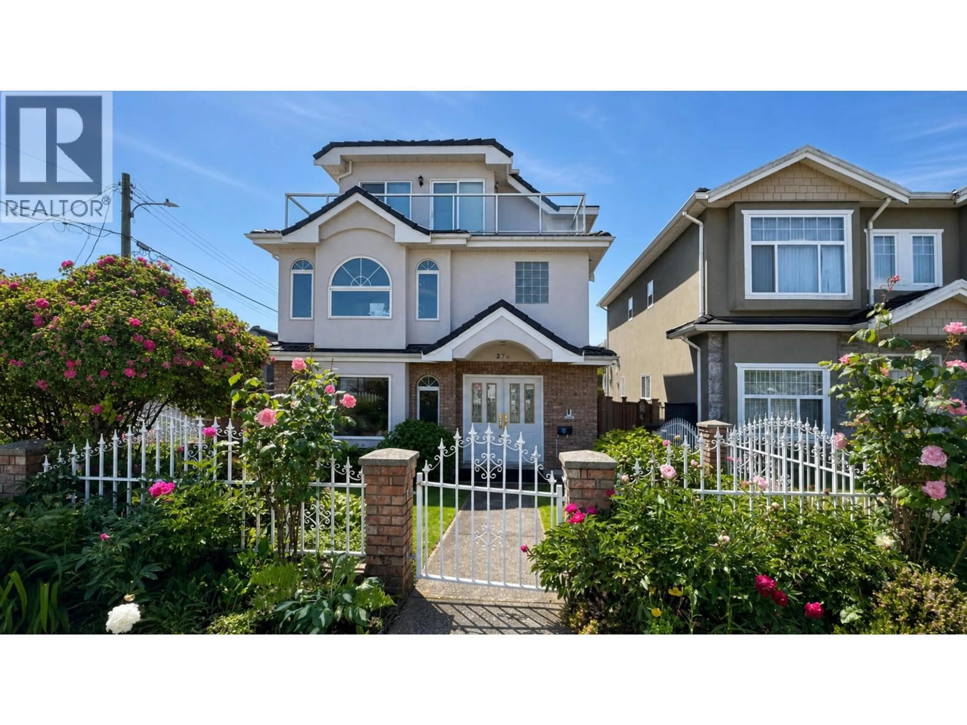 Home with vinyl exterior material, street for 2776 GEORGIA STREET, Vancouver British Columbia V5K2K2
