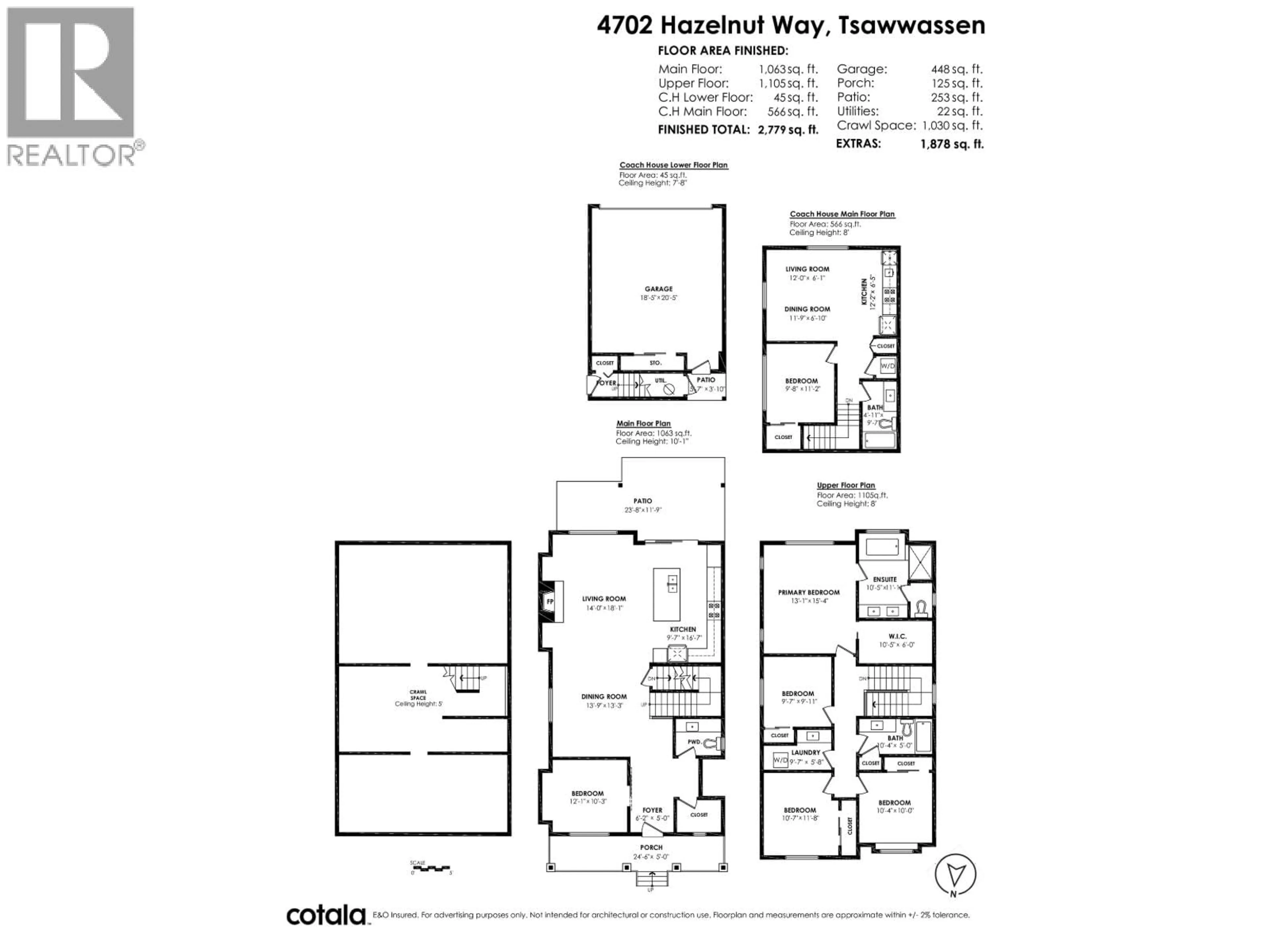 Floor plan for 4702 HAZELNUT WAY, Delta British Columbia V4M0C5