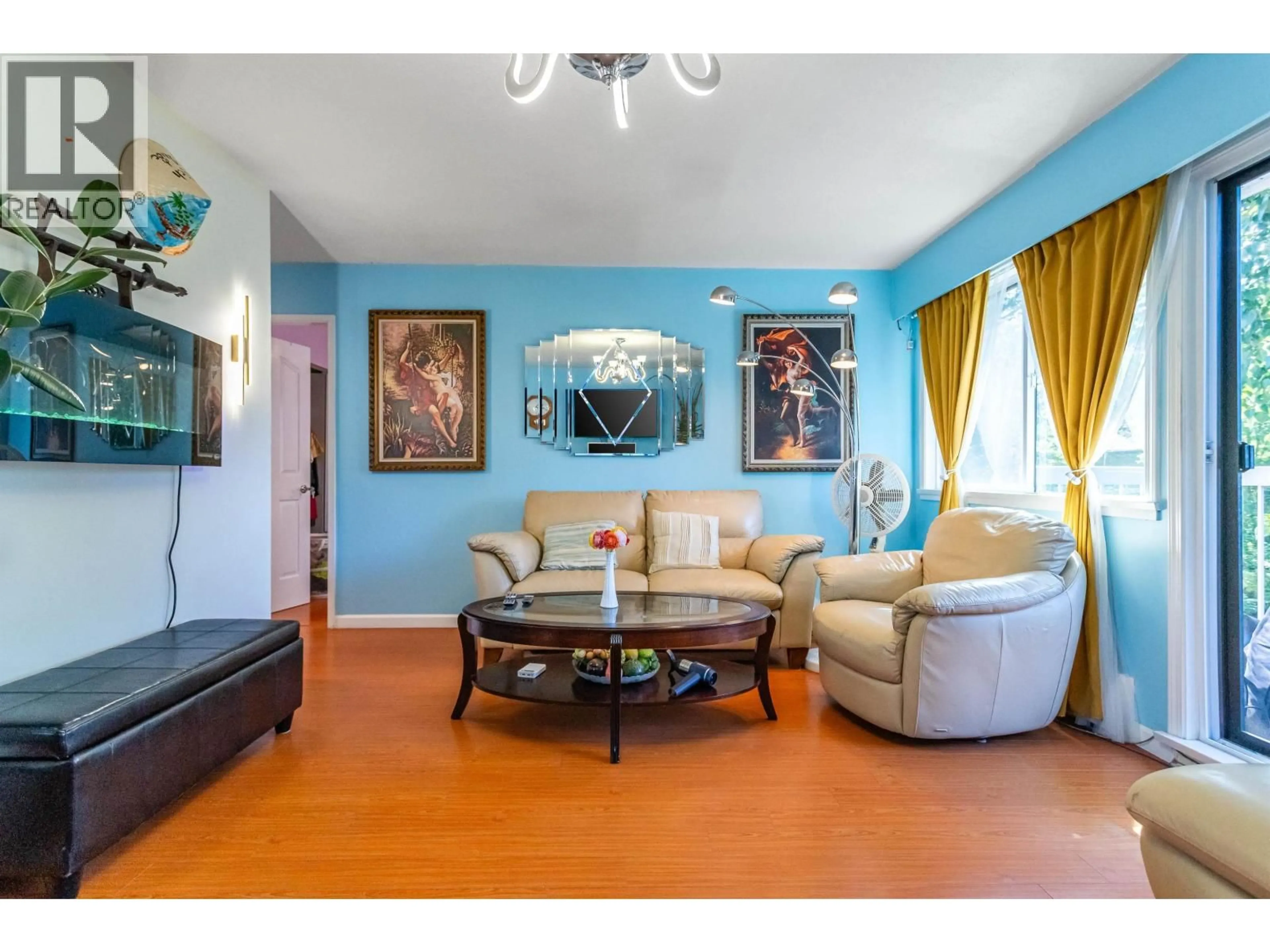 Living room with furniture, ceramic/tile floor for 212 - 8020 RYAN ROAD, Richmond British Columbia V7A2E5