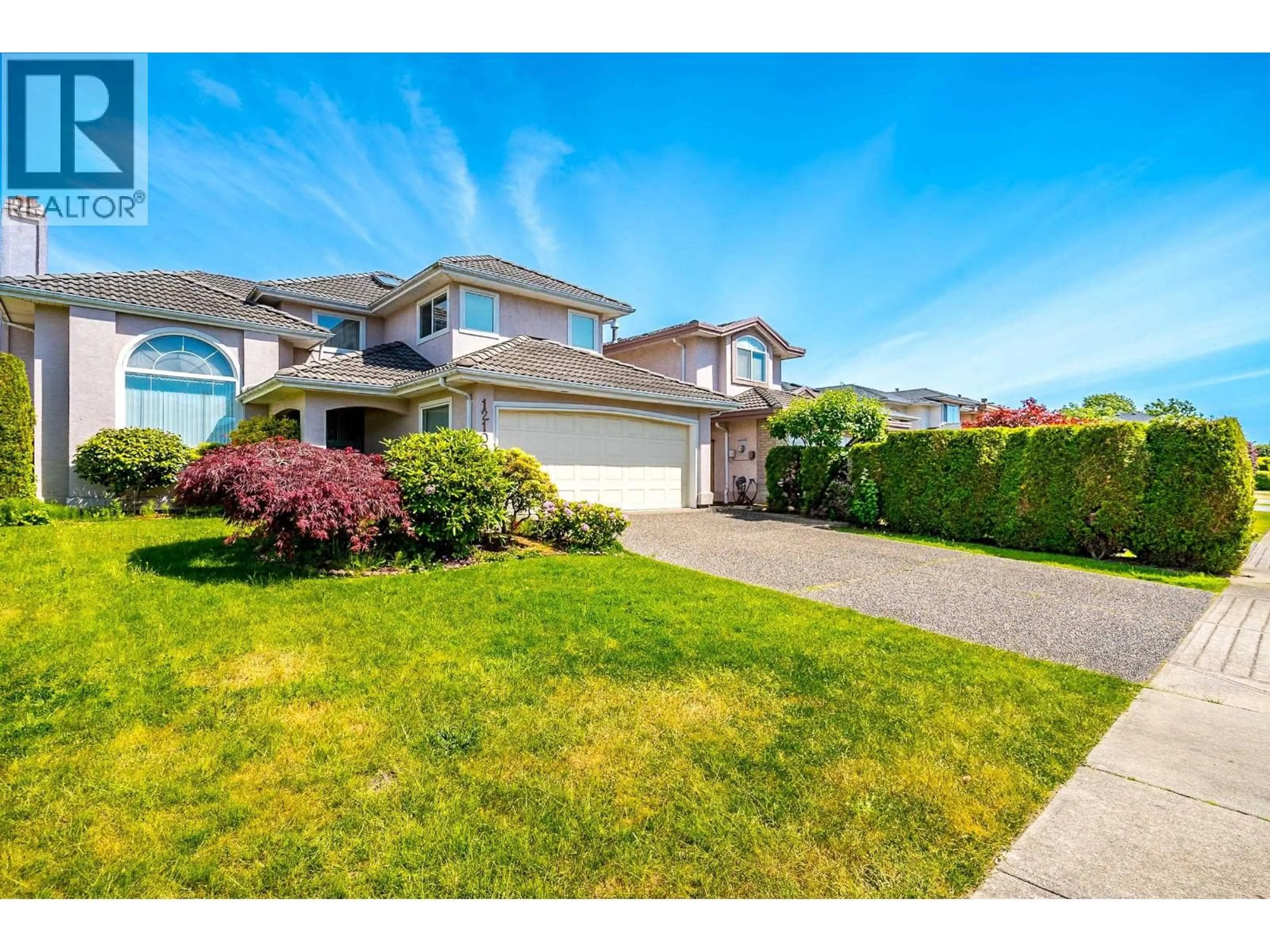 A pic from outside/outdoor area/front of a property/back of a property/a pic from drone, street for 12100 CAMERON DRIVE, Richmond British Columbia V6V2T3