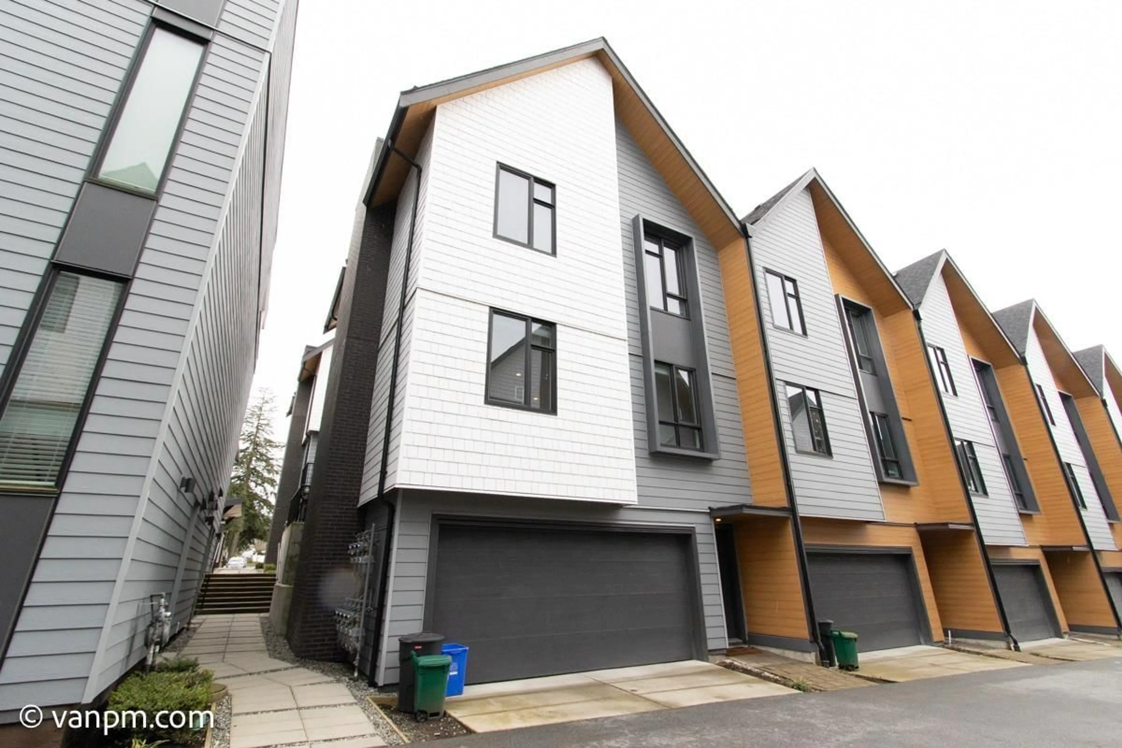 Home with vinyl exterior material, street for 61 - 16685 25 AVENUE, Surrey British Columbia V3Z0Z4