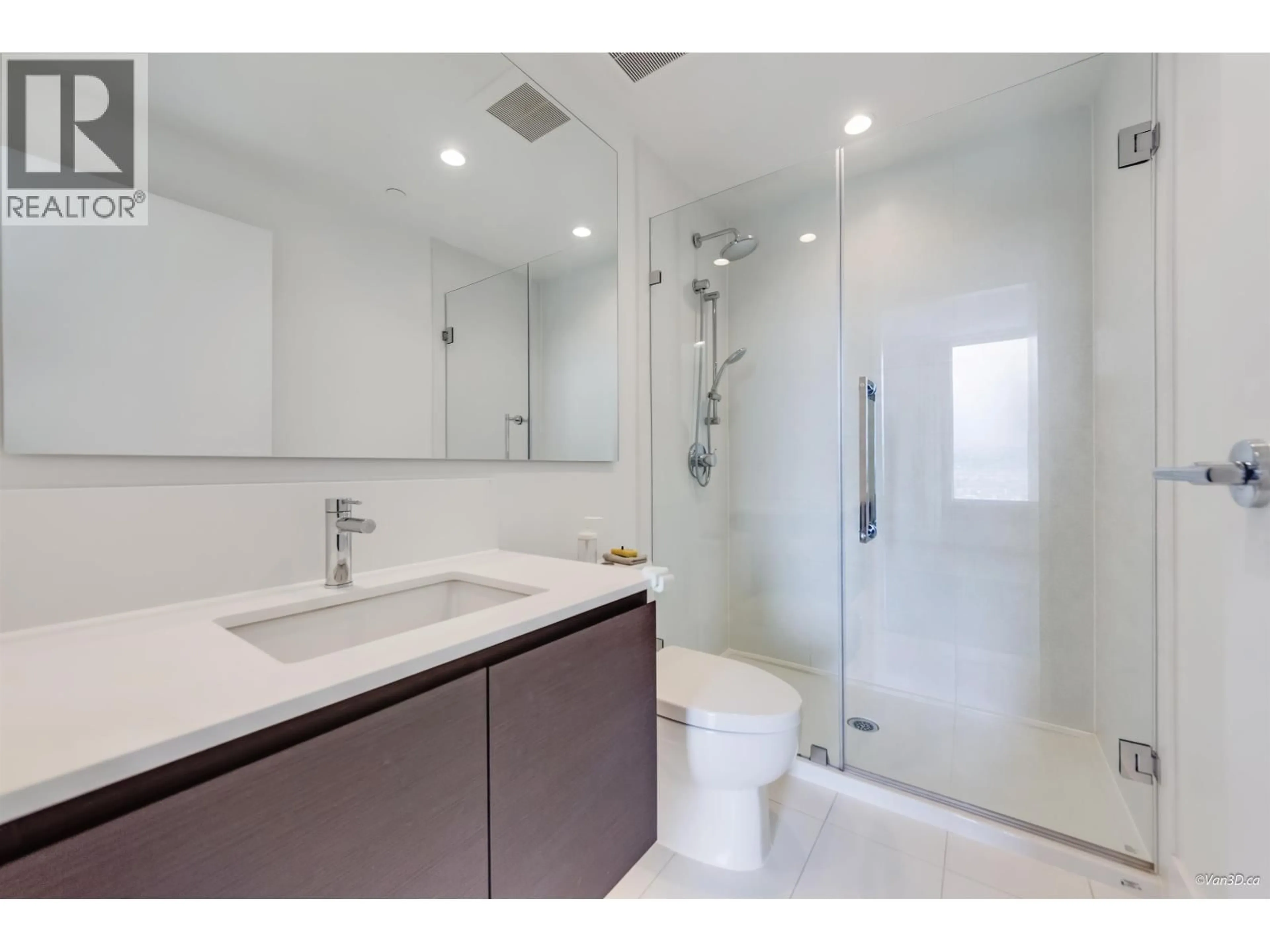 Standard bathroom, ceramic/tile floor for 1501 - 5508 HOLLYBRIDGE WAY, Richmond British Columbia V7C0C7
