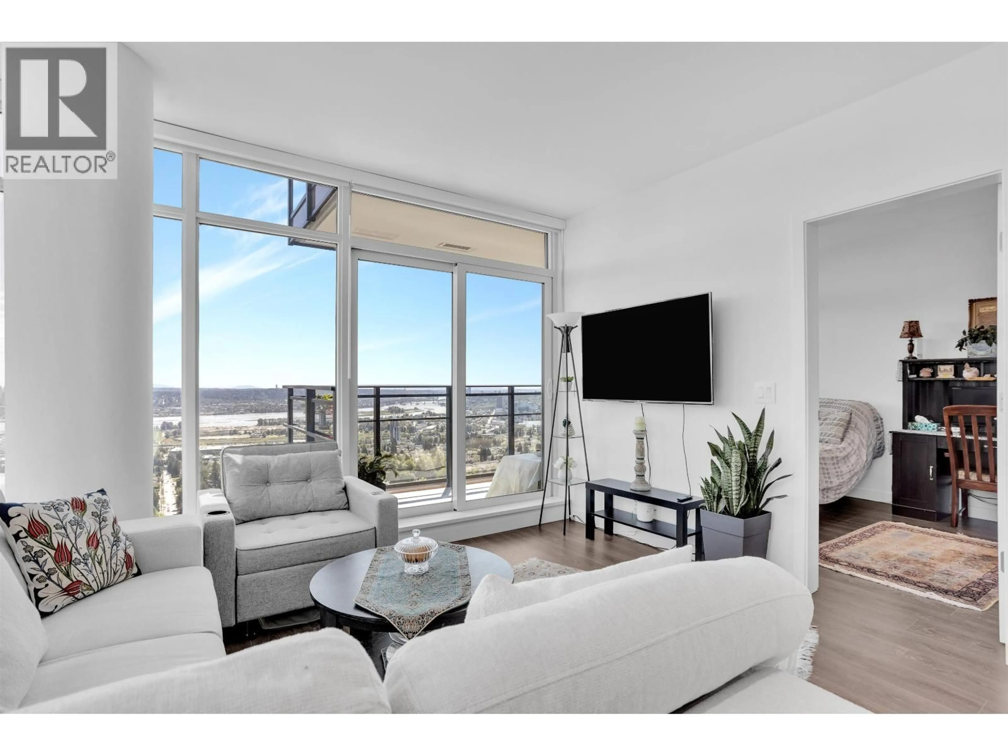 Living room with furniture, unknown for 2102 - 505 NELSON STREET, Coquitlam British Columbia V3J0R5