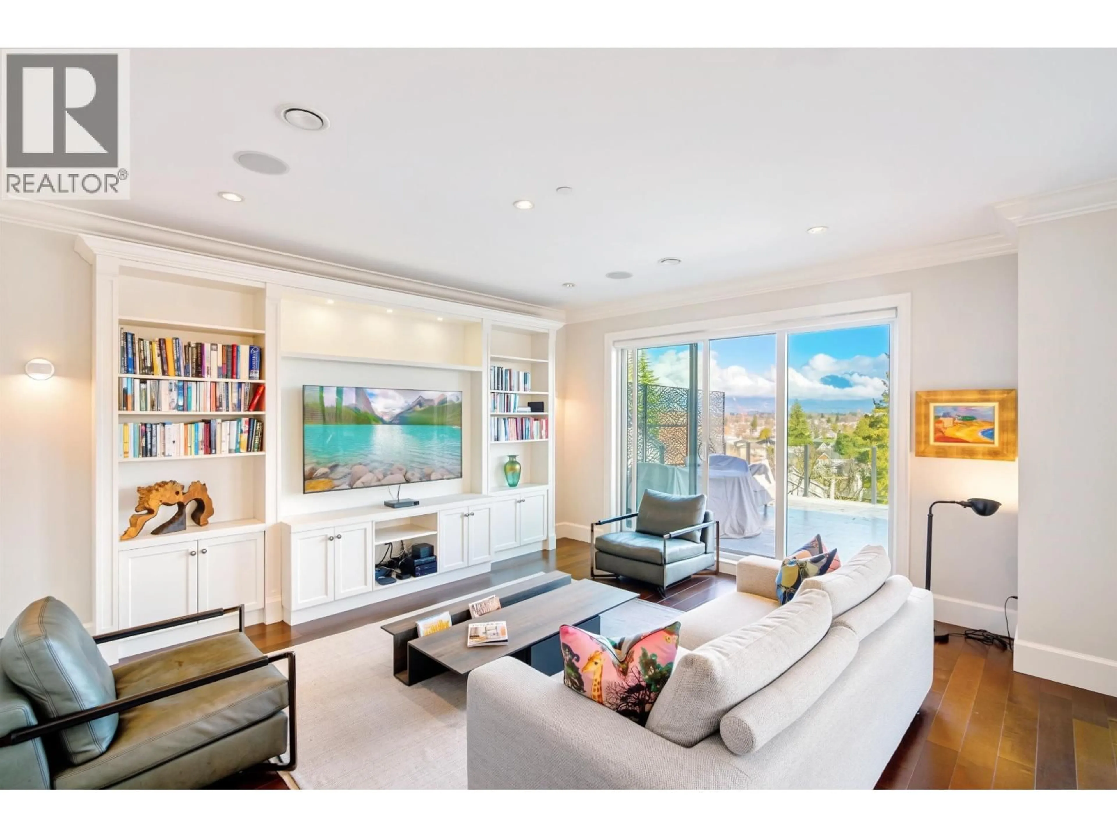 Living room with furniture, unknown for 4578 PUGET DRIVE, Vancouver British Columbia V6L2V8