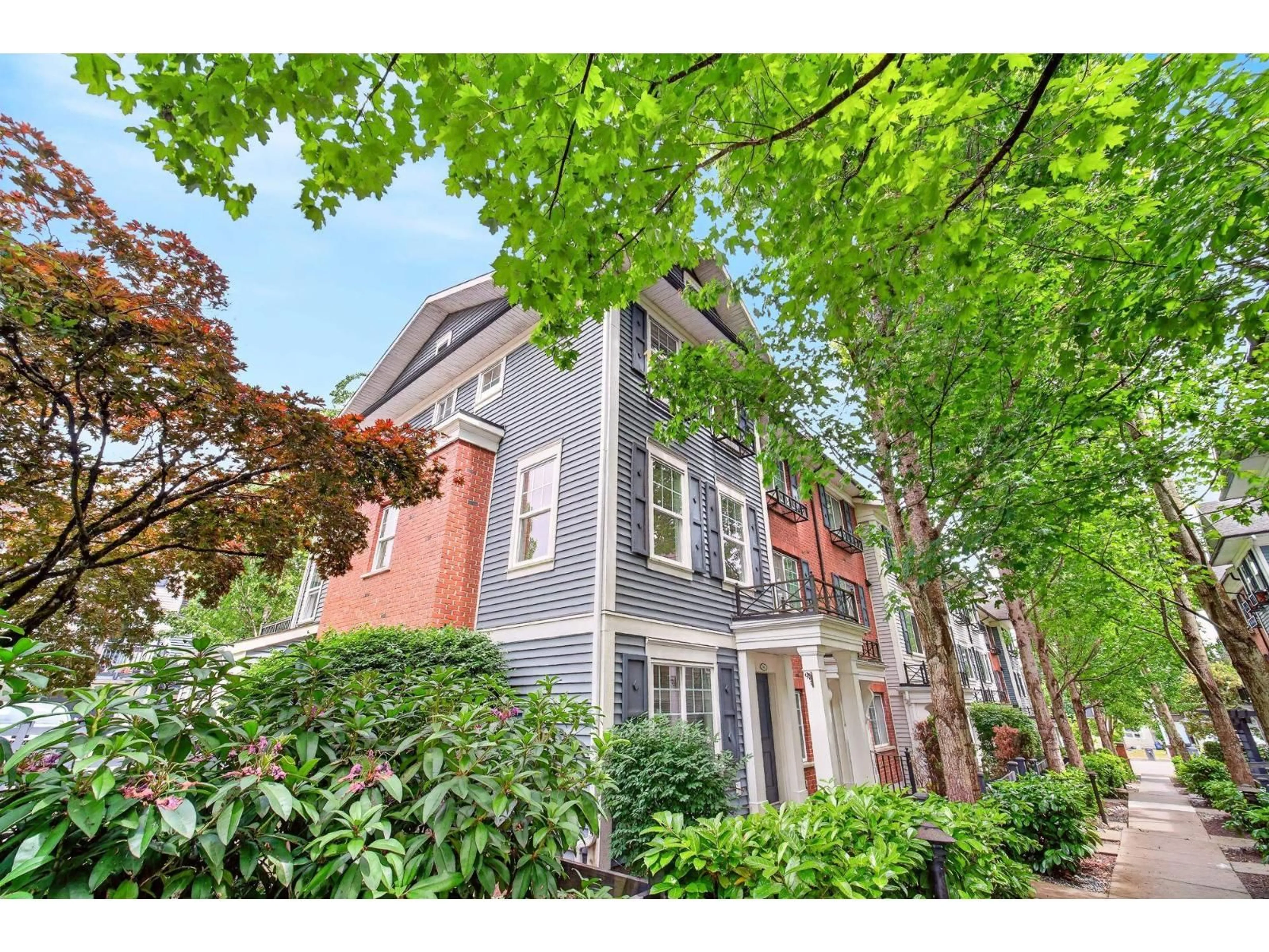 Home with brick exterior material, street for 46 - 8767 162 STREET, Surrey British Columbia V4N6K7