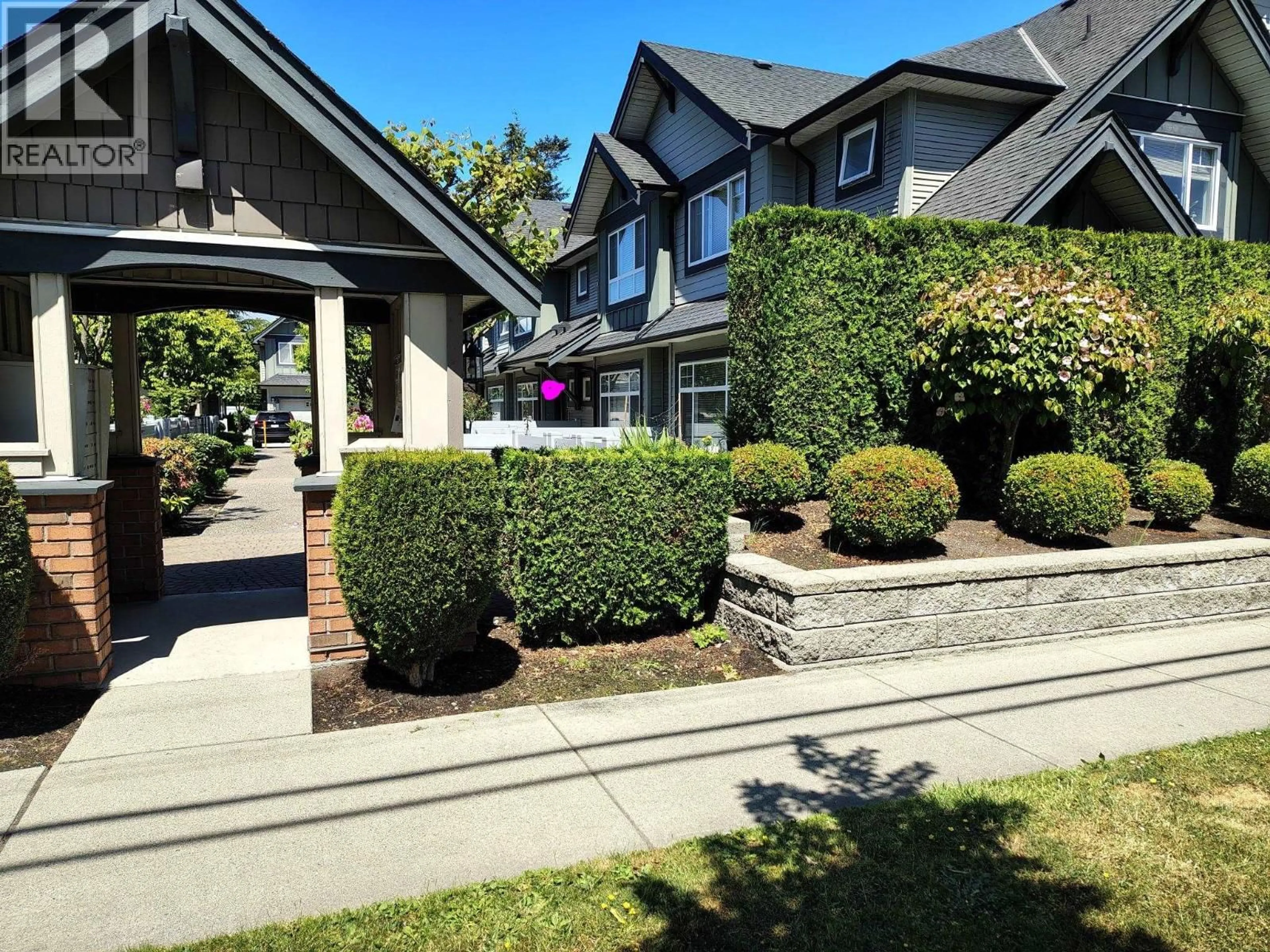 Home with brick exterior material, street for 8 - 11711 STEVESTON HIGHWAY, Richmond British Columbia V7A1N8
