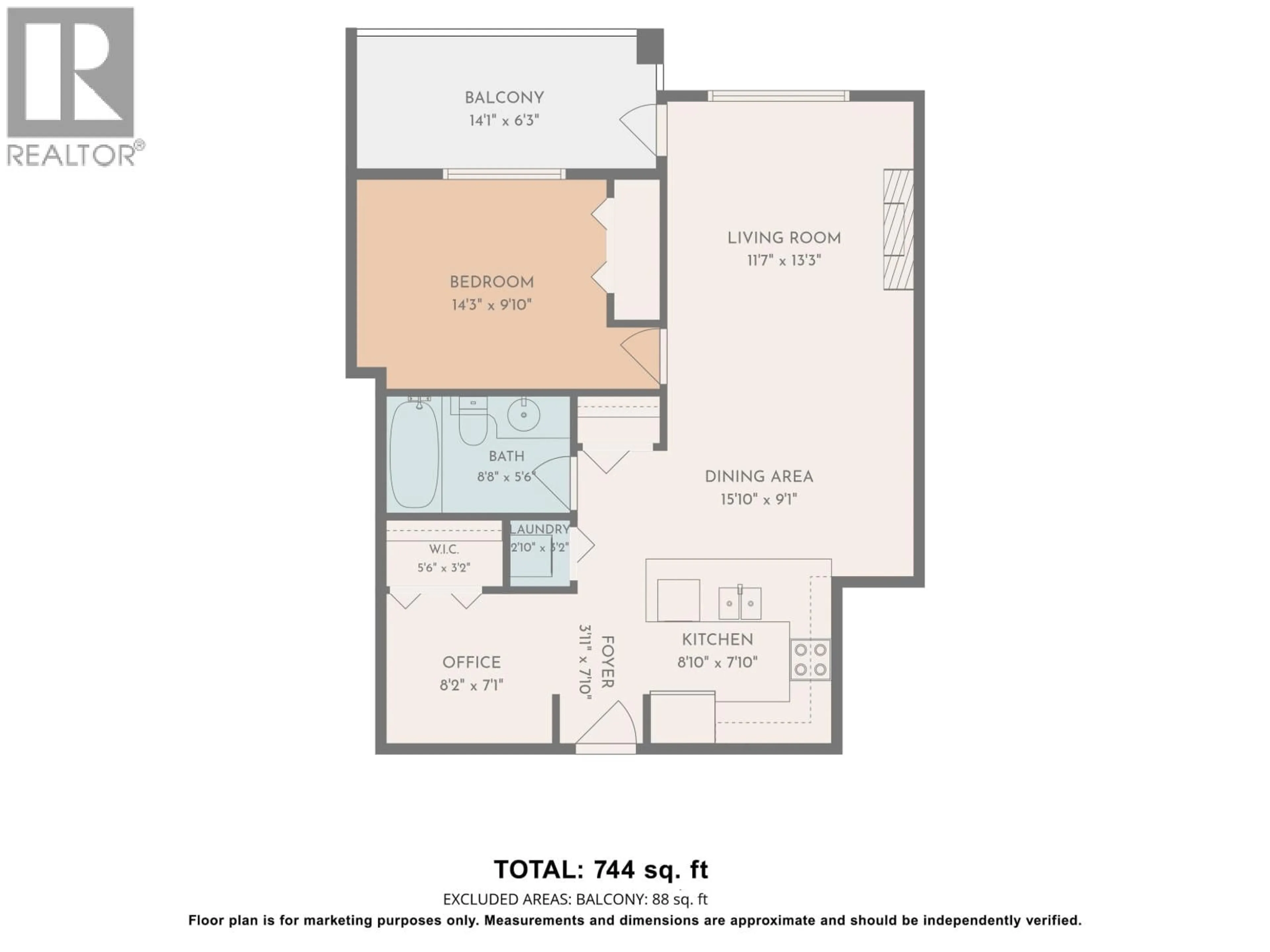 Floor plan for 415 - 1336 MAIN STREET, Squamish British Columbia V8B0R2