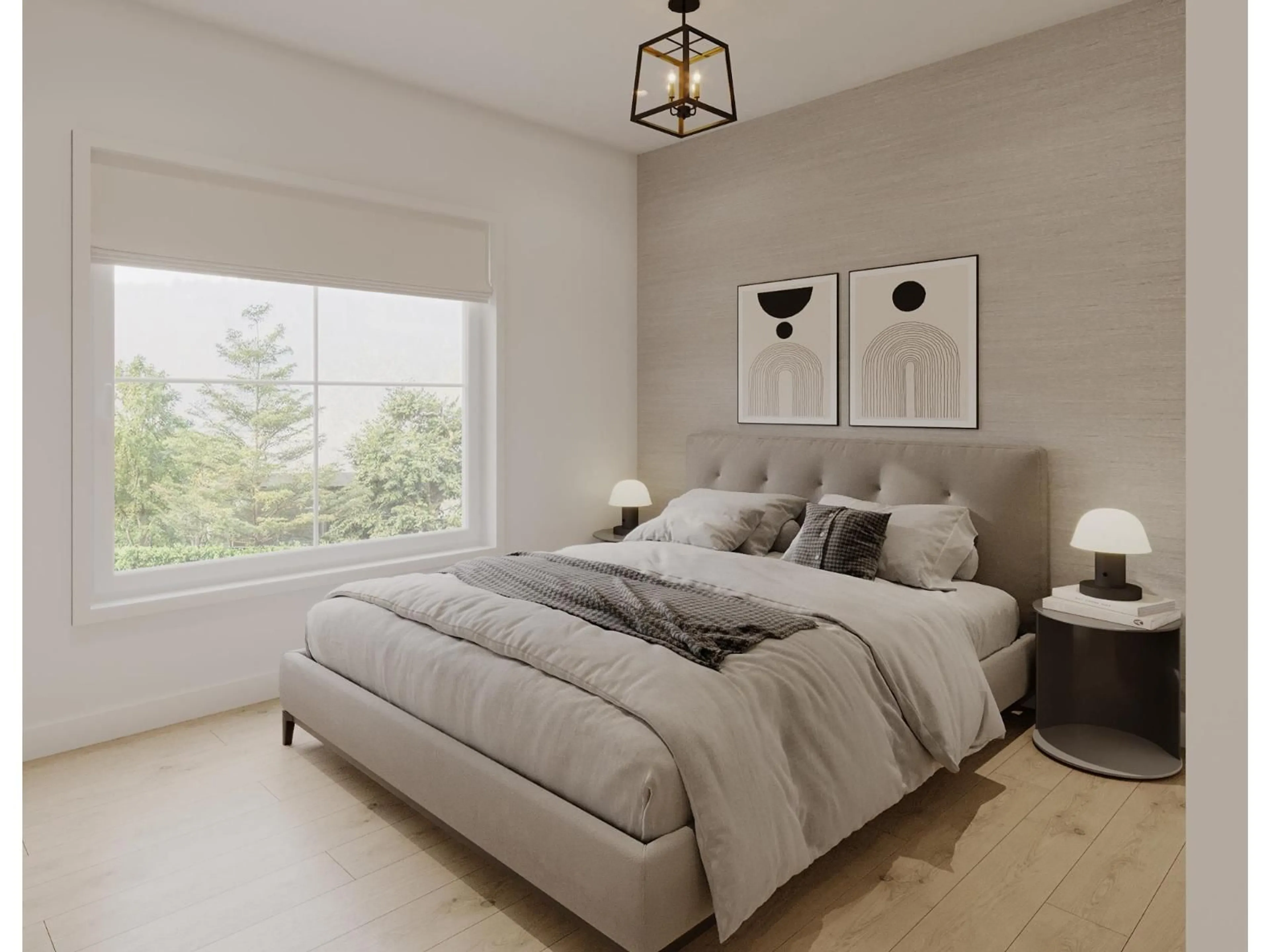 Bedroom with bed, unknown for 4 - 2655 158 STREET, Surrey British Columbia V3Z0B7