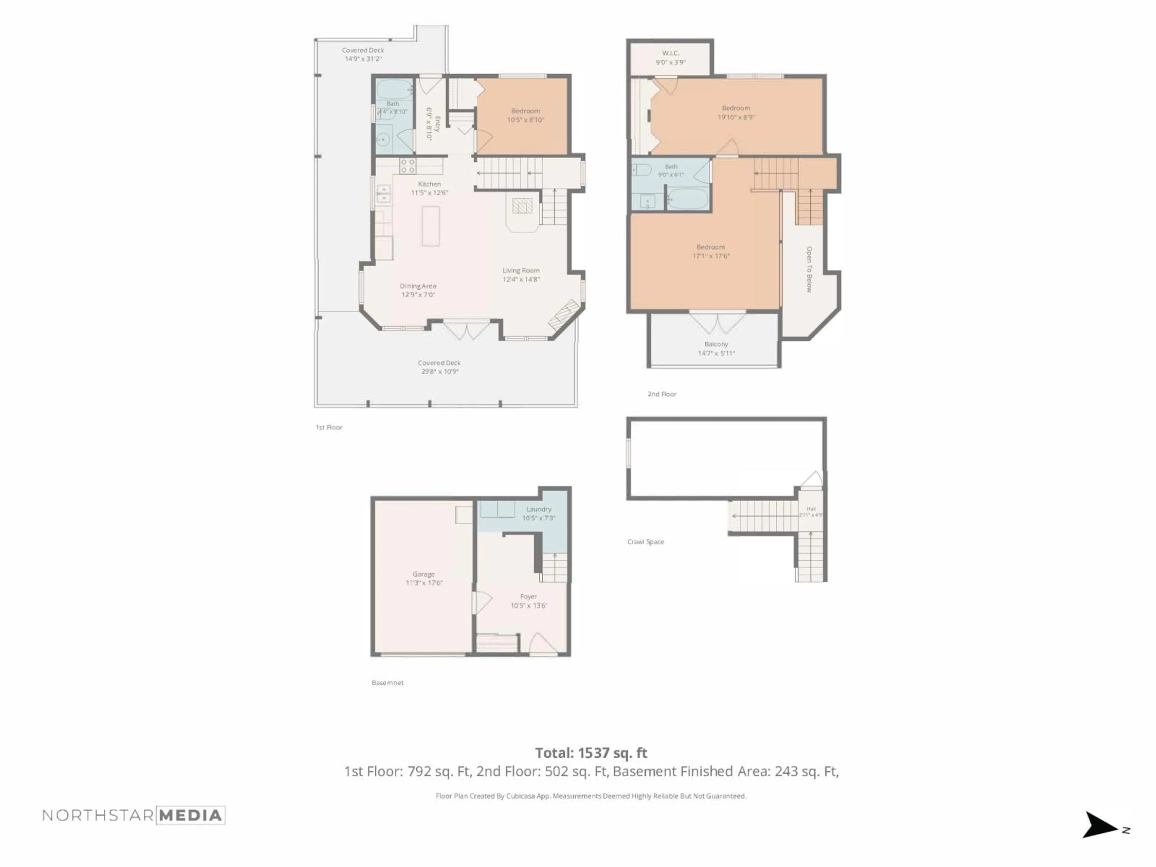 Floor plan for 14883 PARKWOOD STREET, Sunshine Valley British Columbia V0X1L5