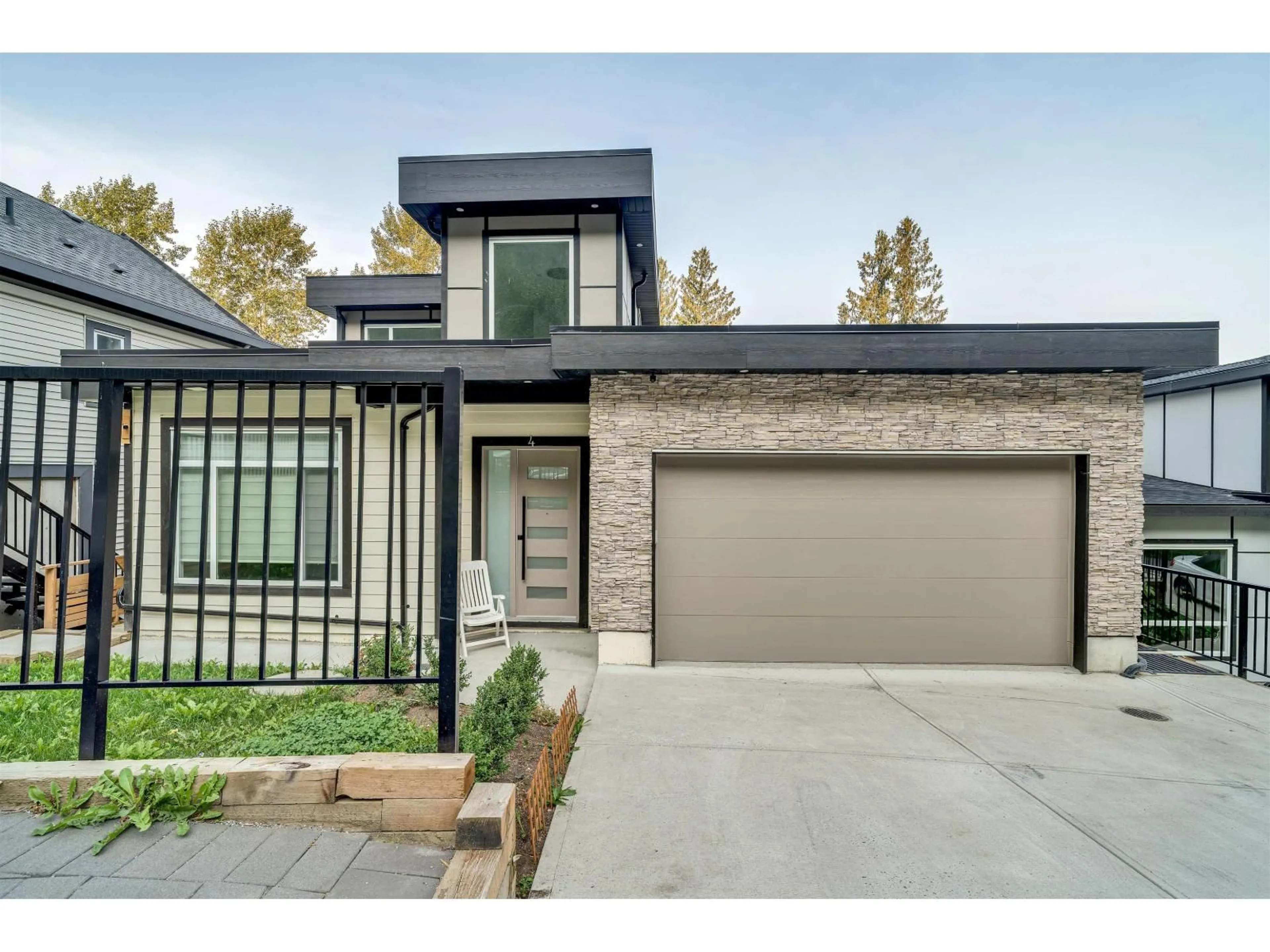 Home with brick exterior material, street for 4 - 5988 LINDEMAN STREET, Chilliwack British Columbia V2R6C1
