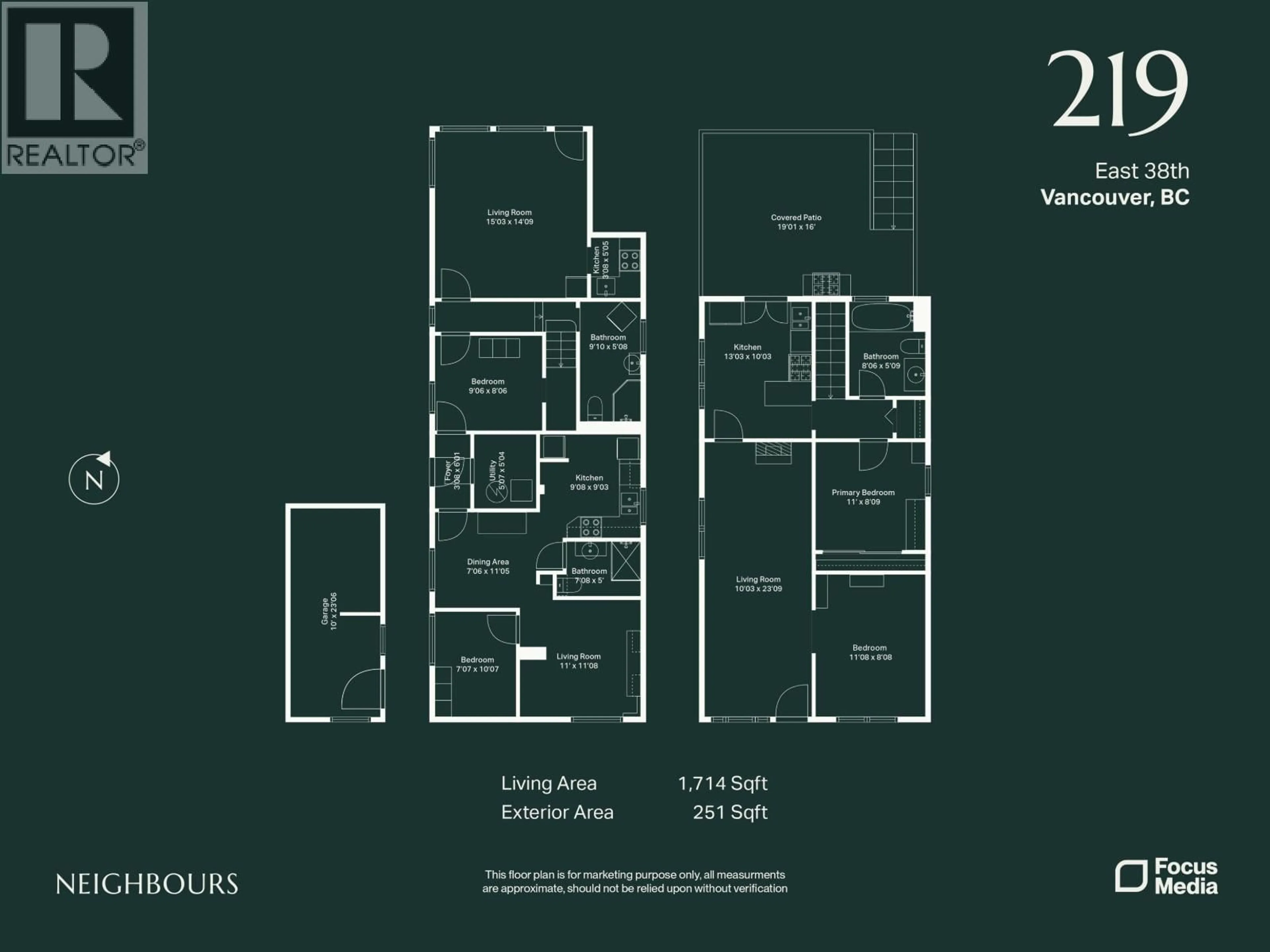 Floor plan for 219 38TH AVENUE, Vancouver British Columbia V5W1H3