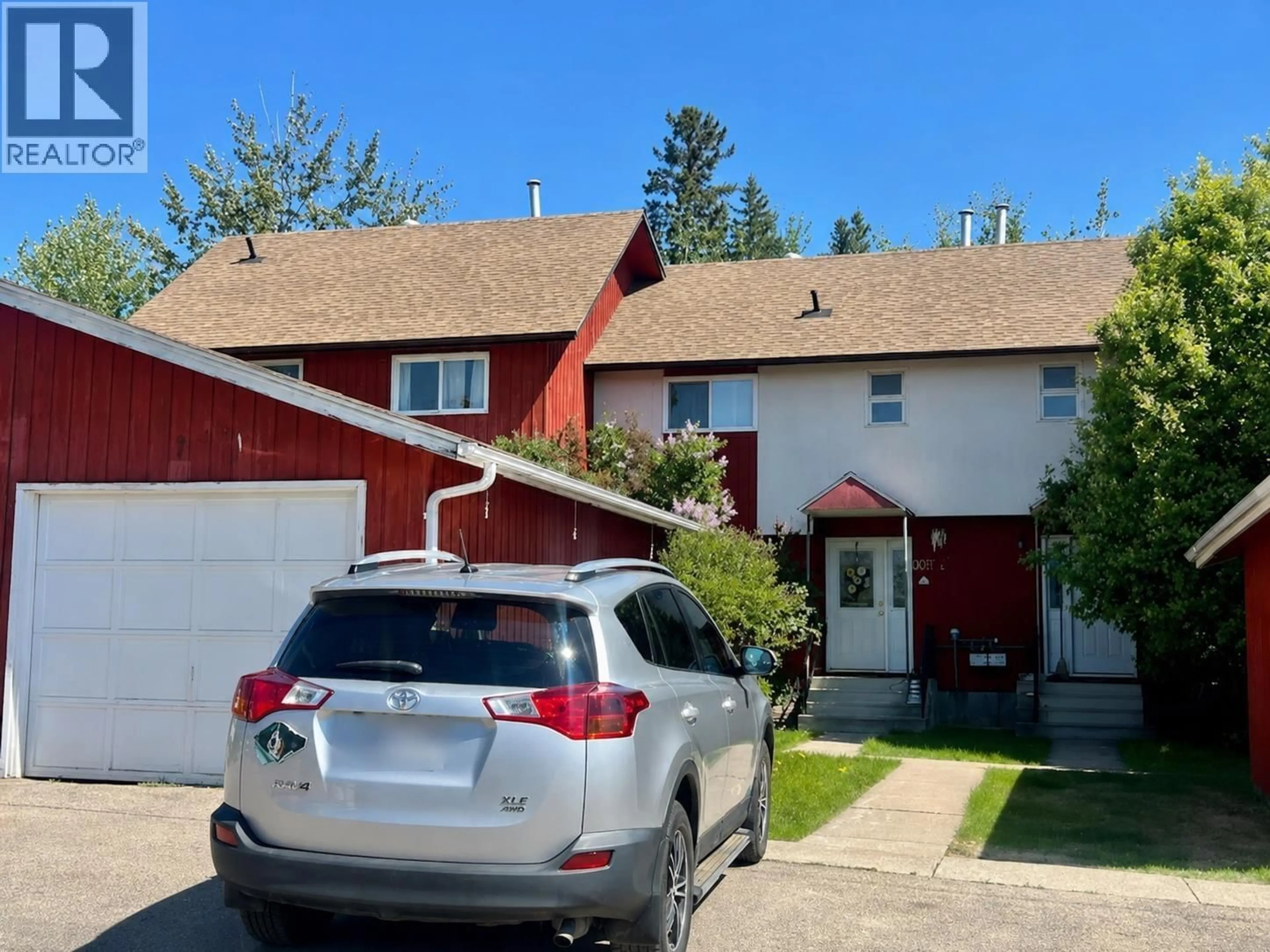 A pic from outside/outdoor area/front of a property/back of a property/a pic from drone, street for 7 - 5320 MOUNTAINVIEW DRIVE, Fort Nelson British Columbia V0C1R0