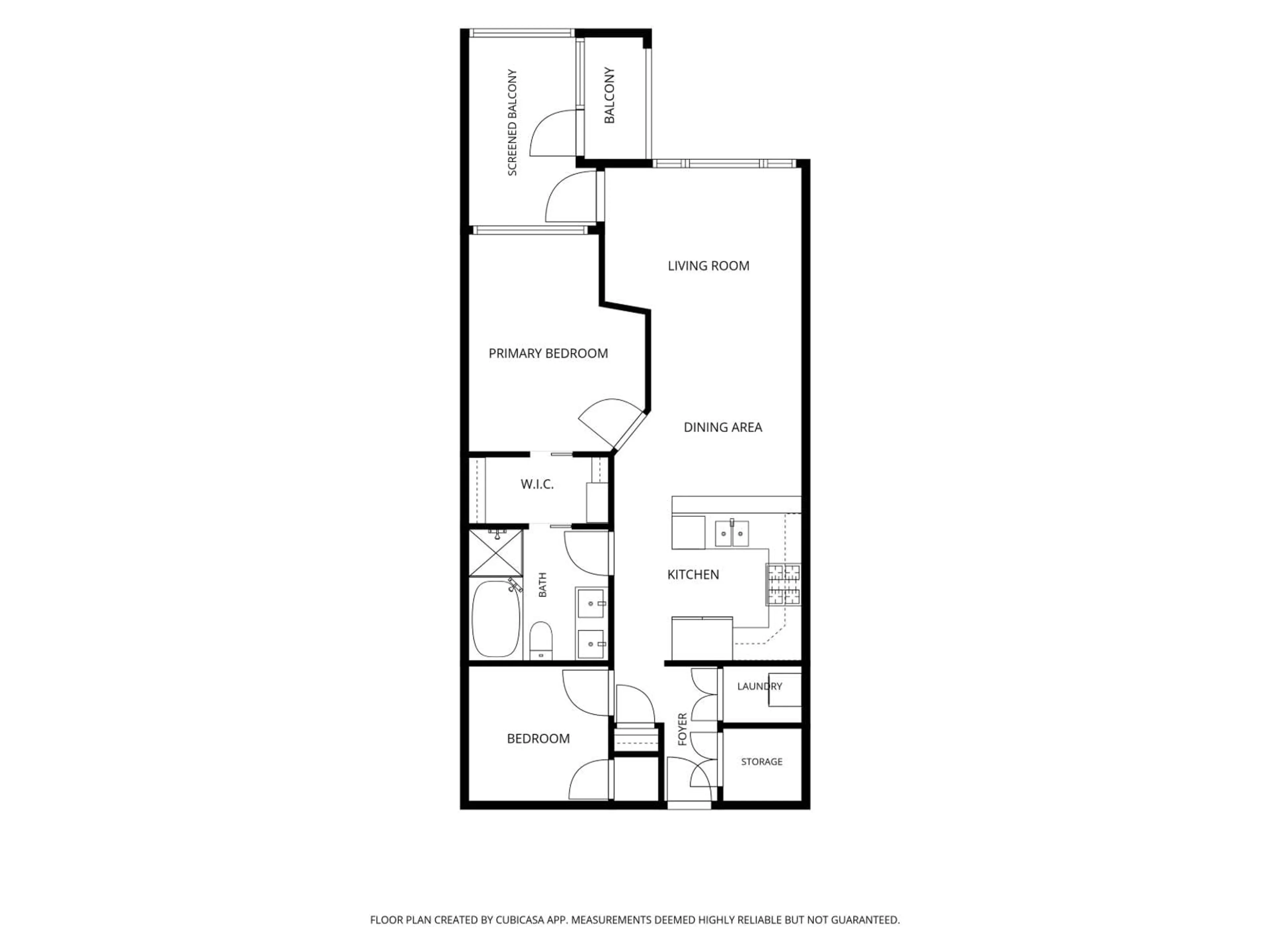 Floor plan for 401 - 8157 207 STREET, Langley British Columbia V2Y0V4