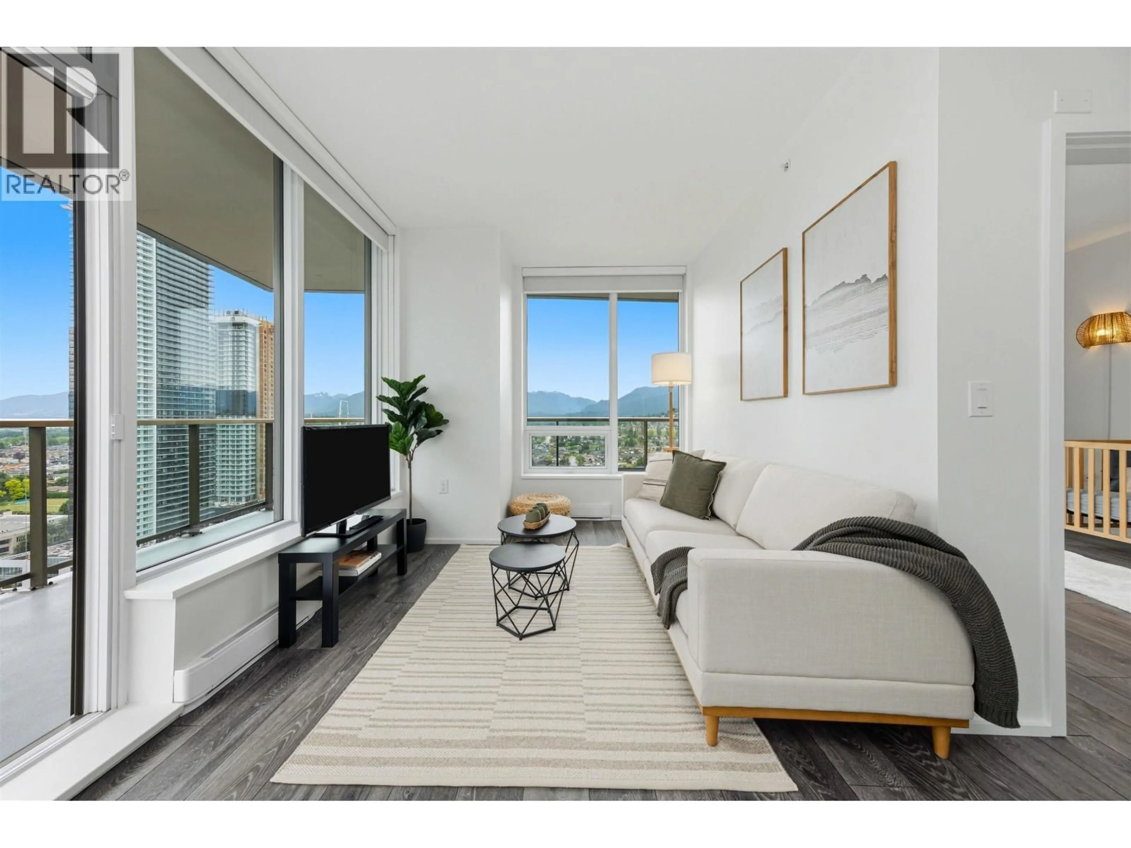 Living room with furniture, unknown for 2207 - 4650 BRENTWOOD BOULEVARD, Burnaby British Columbia V5C0M3