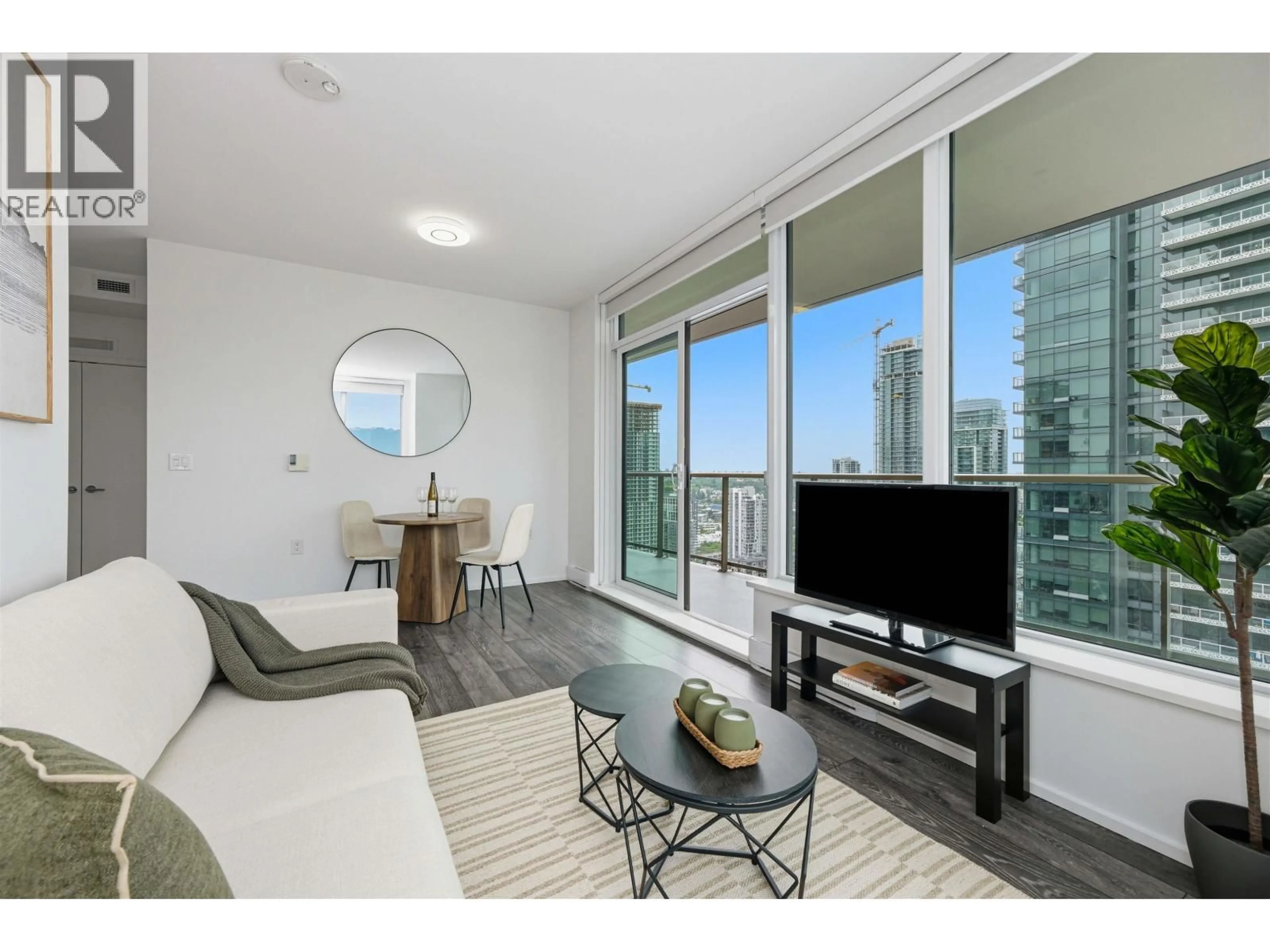 Living room with furniture, unknown for 2207 - 4650 BRENTWOOD BOULEVARD, Burnaby British Columbia V5C0M3