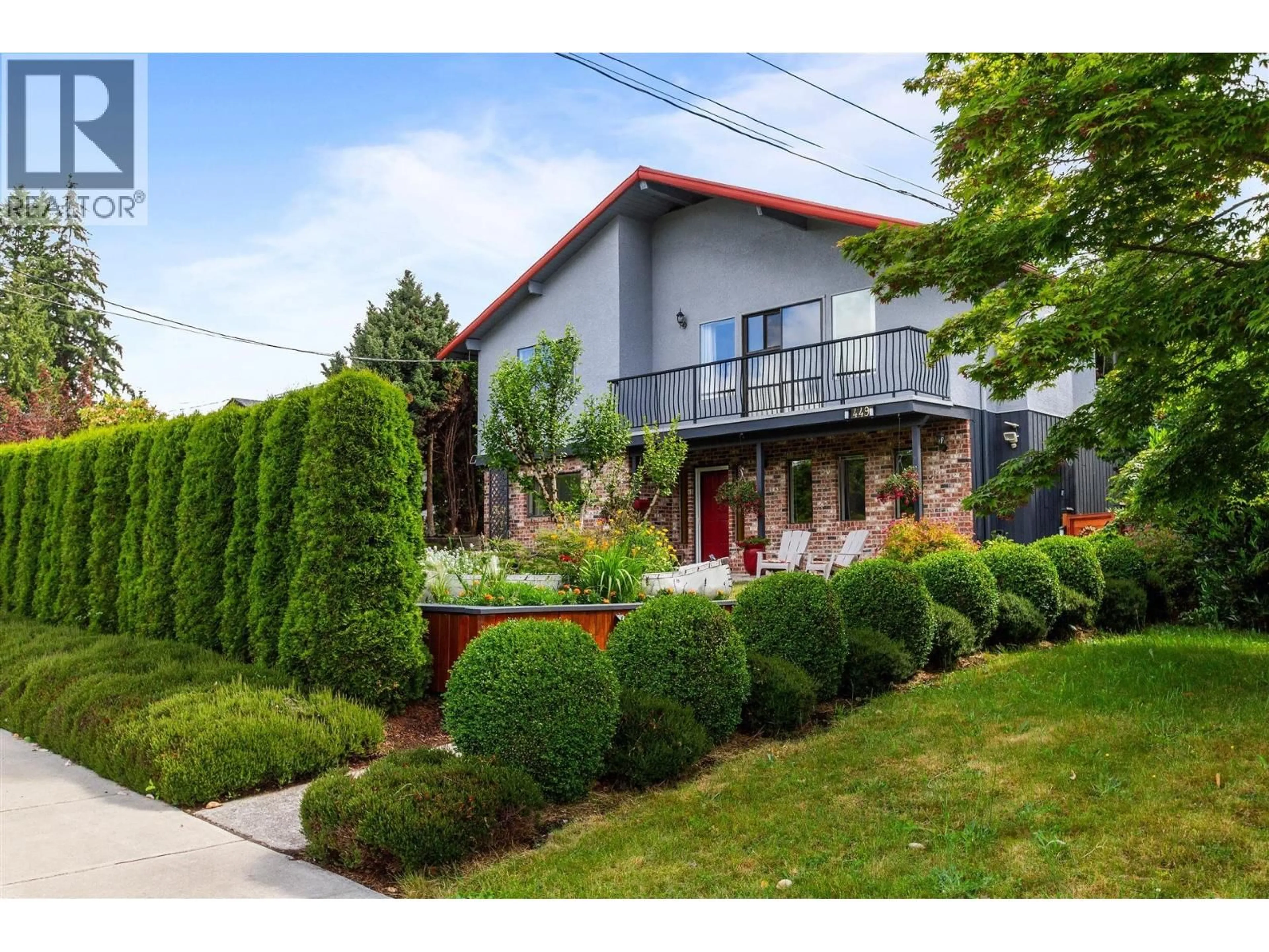 Home with brick exterior material, street for 449 LAKEVIEW STREET, Coquitlam British Columbia V3K5K7