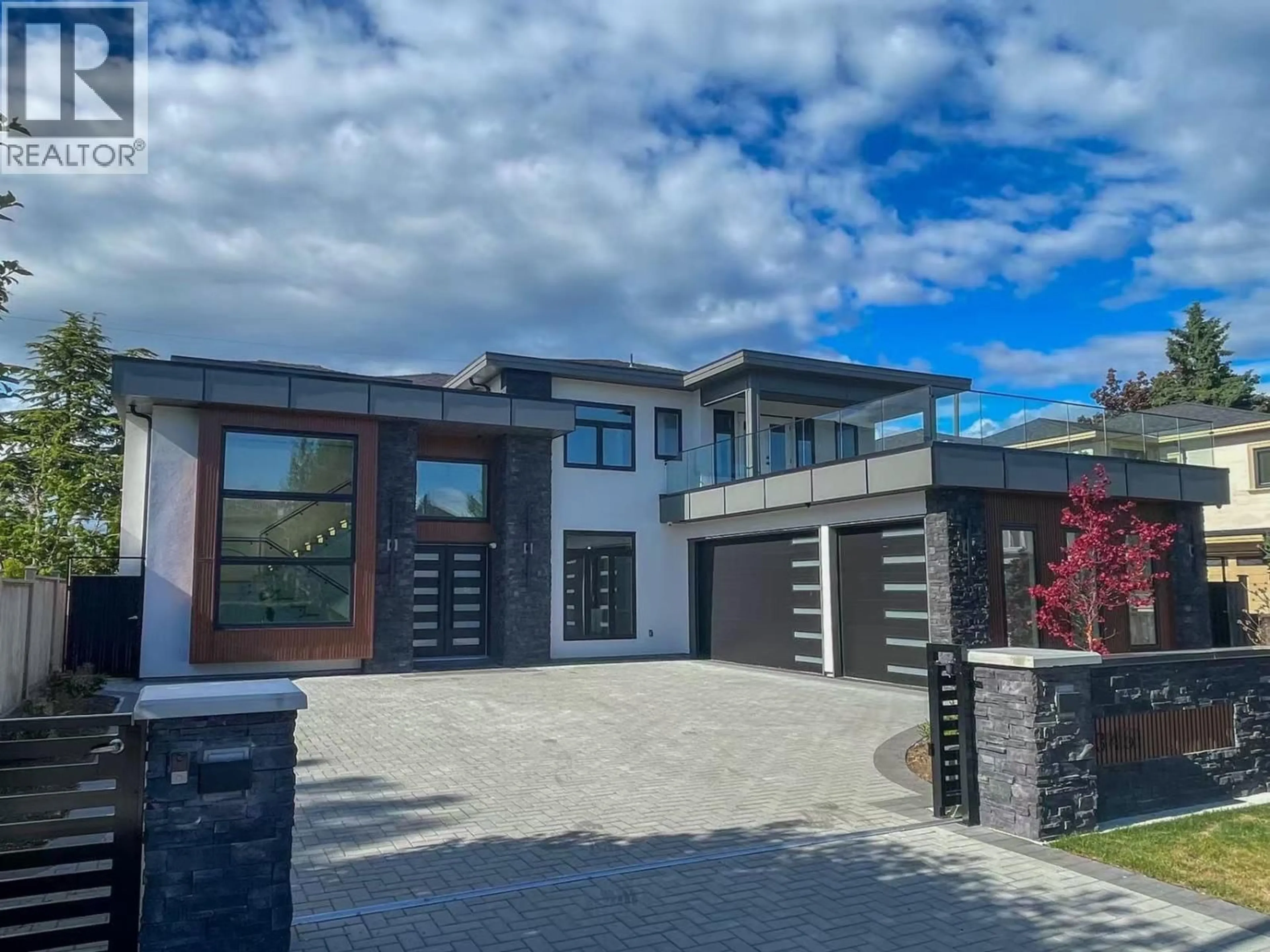 Home with brick exterior material, street for 3451 ULLSMORE AVENUE, Richmond British Columbia V7C1R9