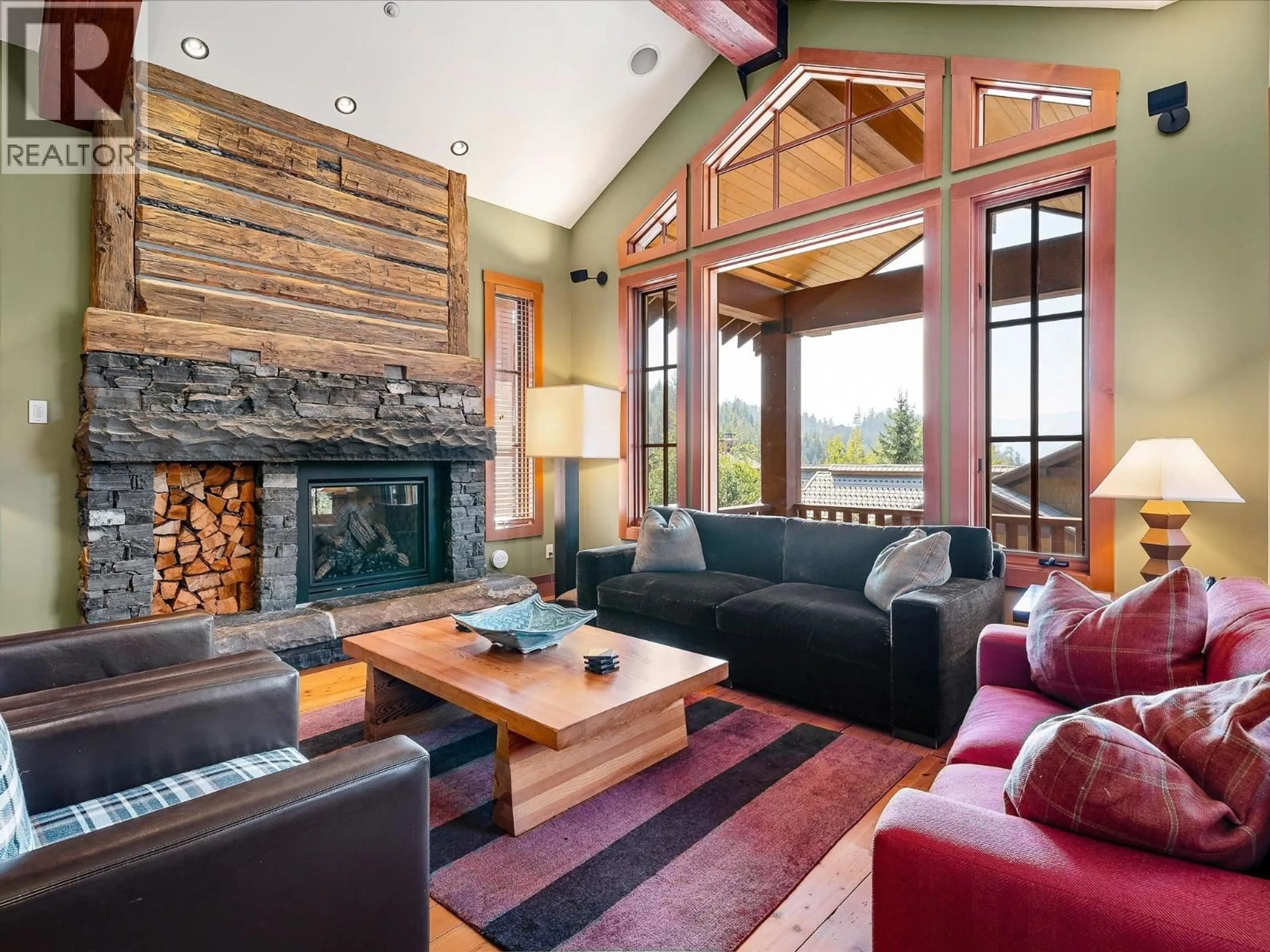Living room with furniture, wood/laminate floor for 13i - 2300 NORDIC DRIVE, Whistler British Columbia V8E0A6