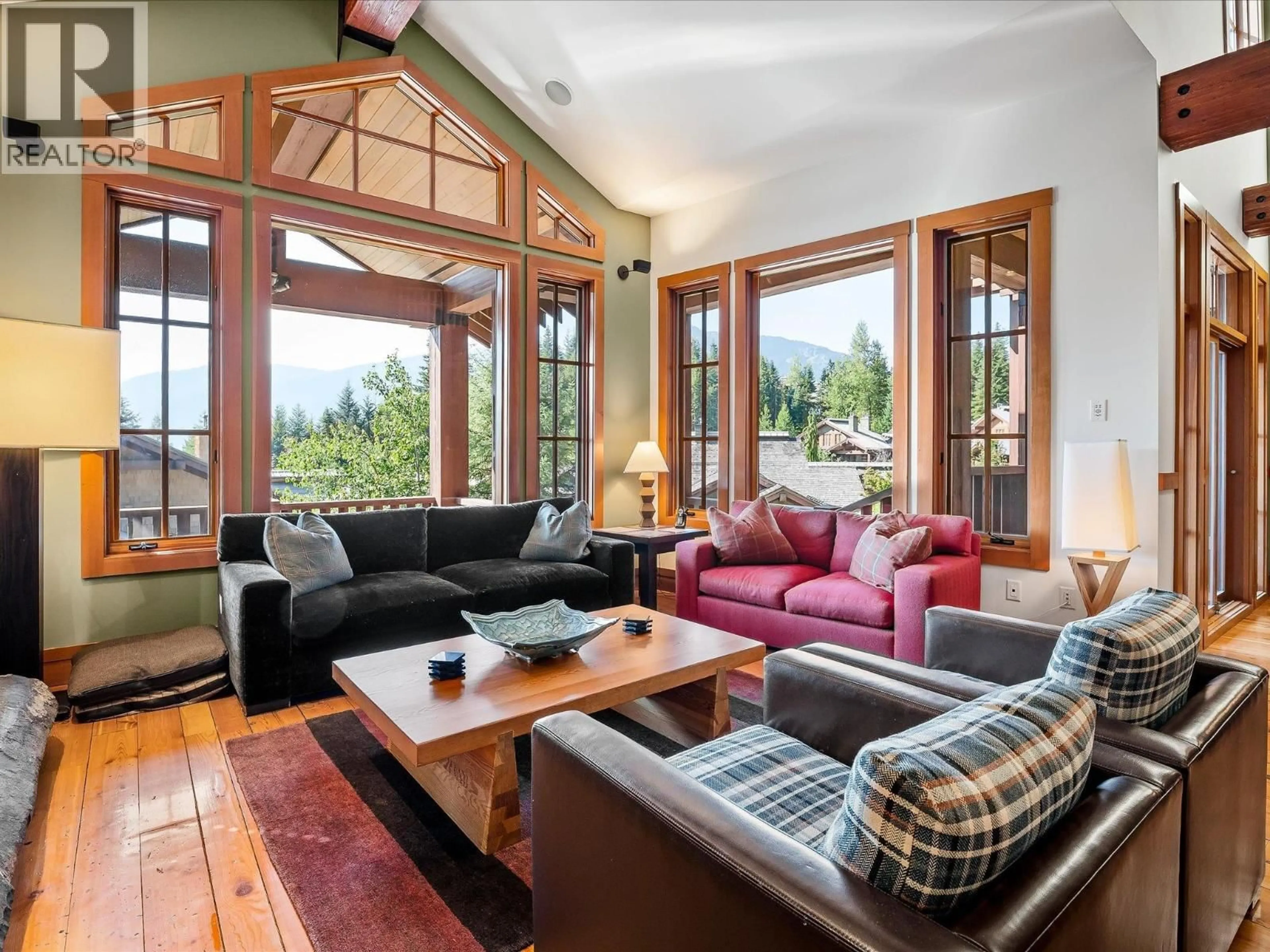 Living room with furniture, wood/laminate floor for 13i - 2300 NORDIC DRIVE, Whistler British Columbia V8E0A6