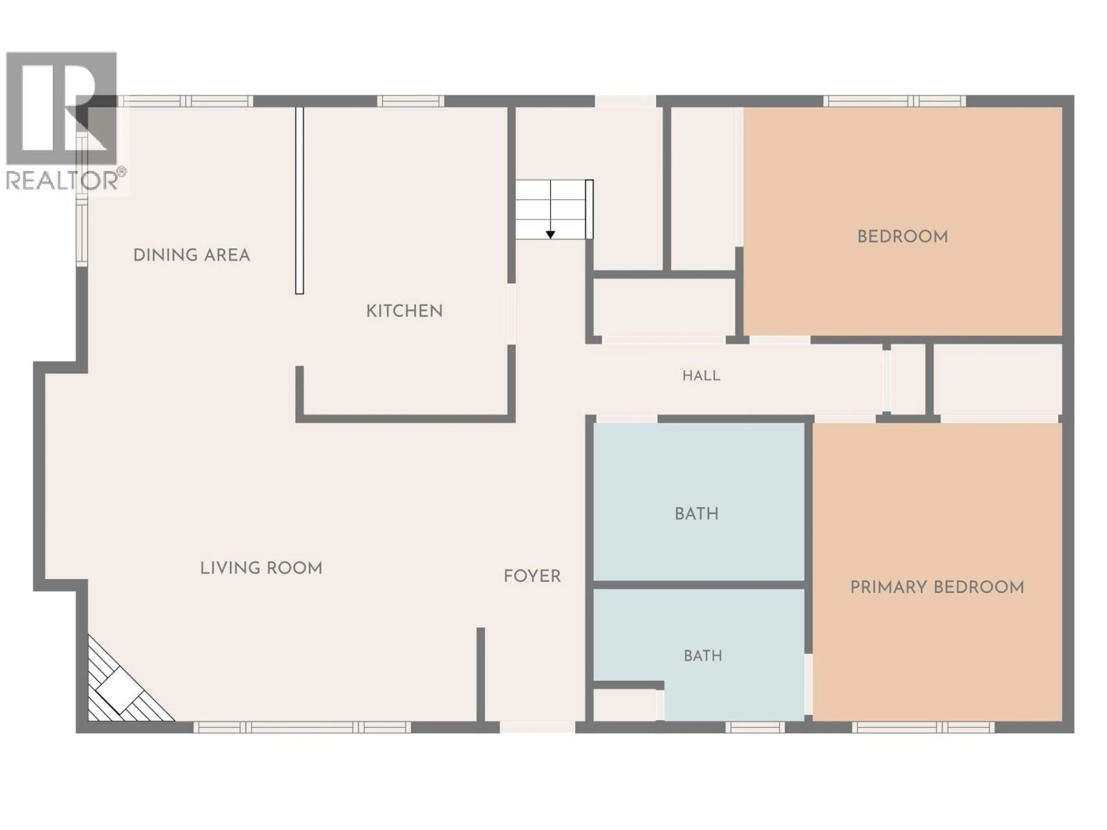 Floor plan for 1045 NINTH AVENUE, Williams Lake British Columbia V2G2L2