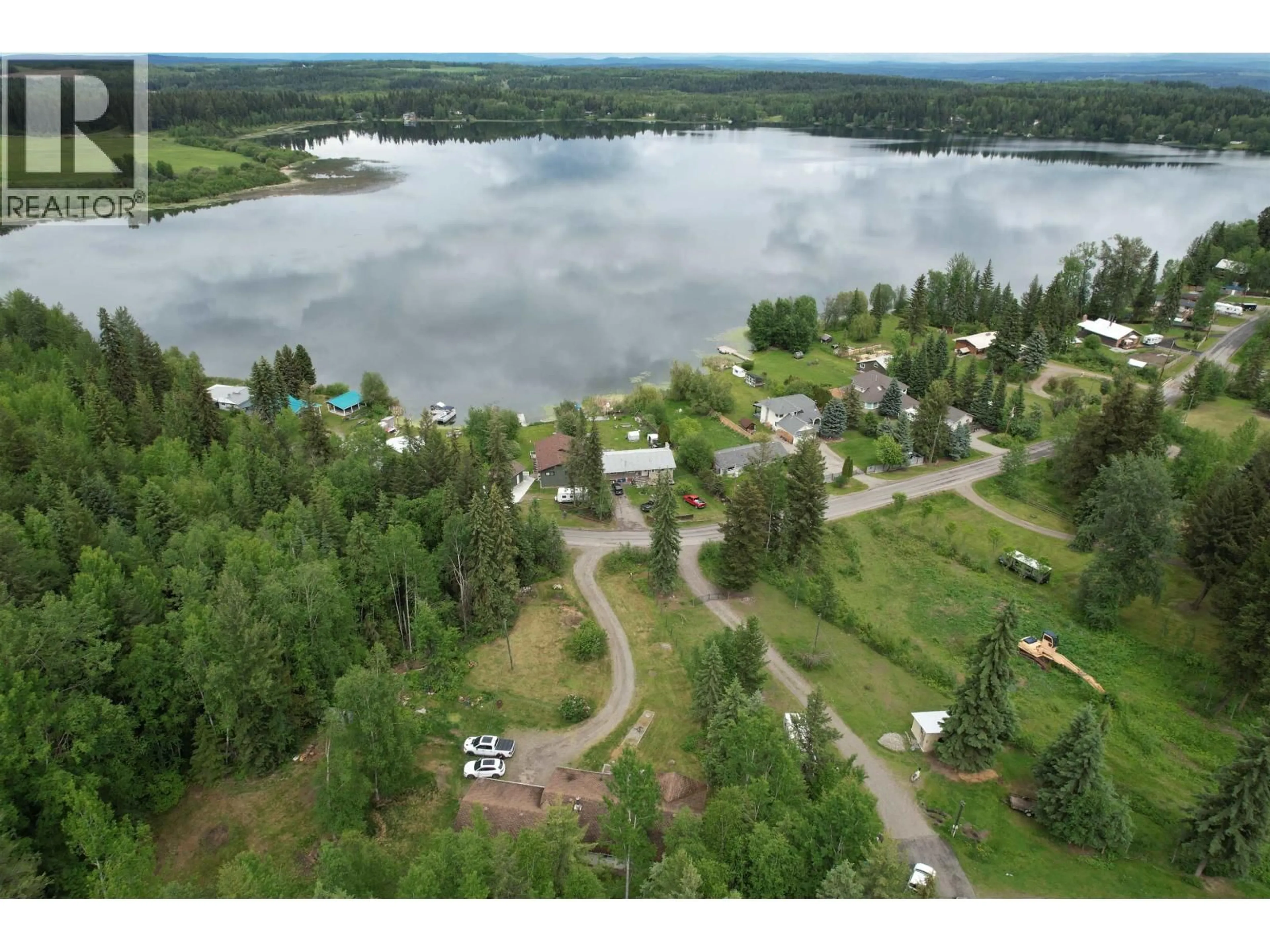 A pic from outside/outdoor area/front of a property/back of a property/a pic from drone, water/lake/river/ocean view for 2623 NORWOOD ROAD, Quesnel British Columbia V2J7C1
