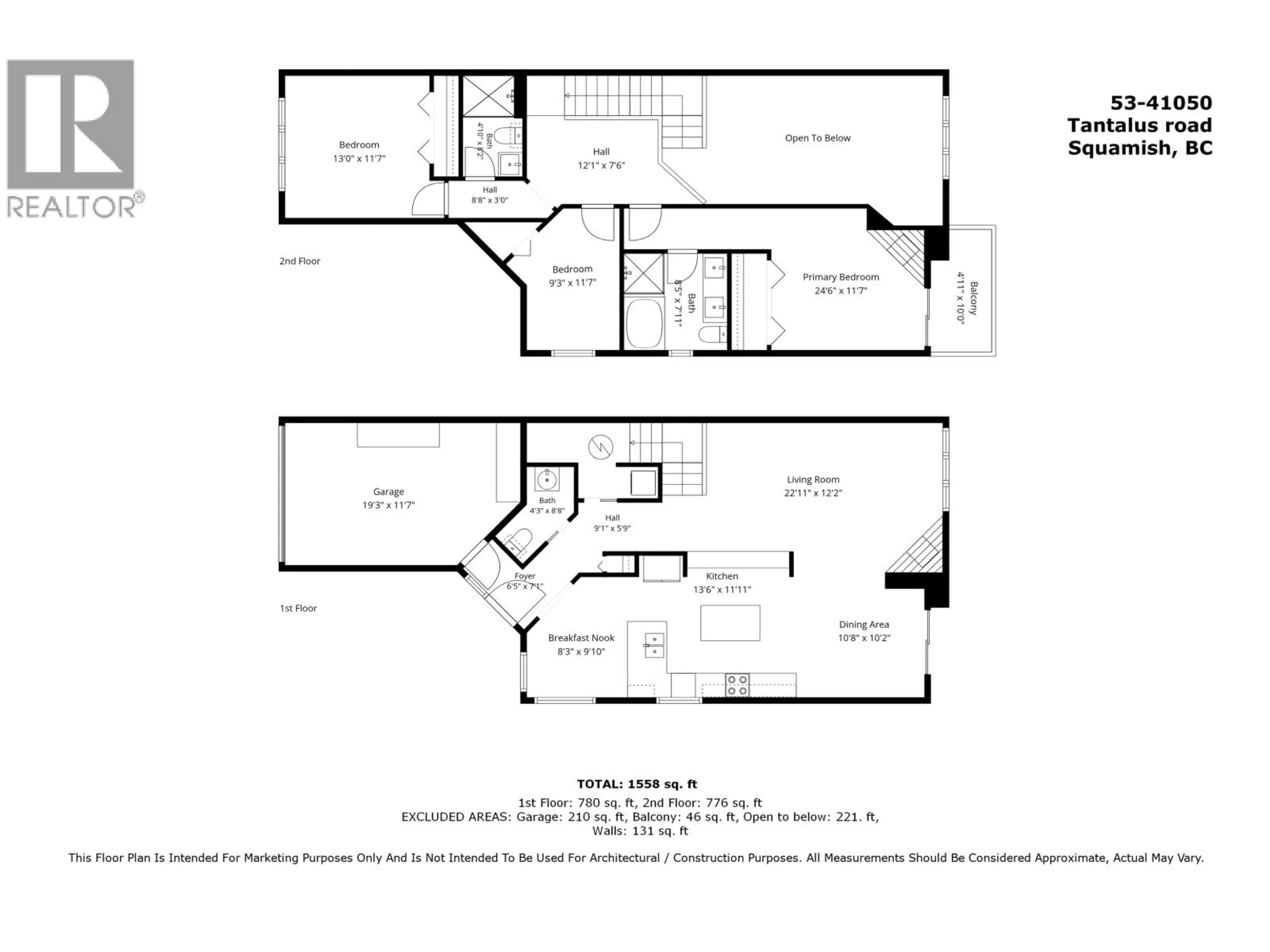 Floor plan for 53 - 41050 TANTALUS ROAD, Squamish British Columbia V8E0M6