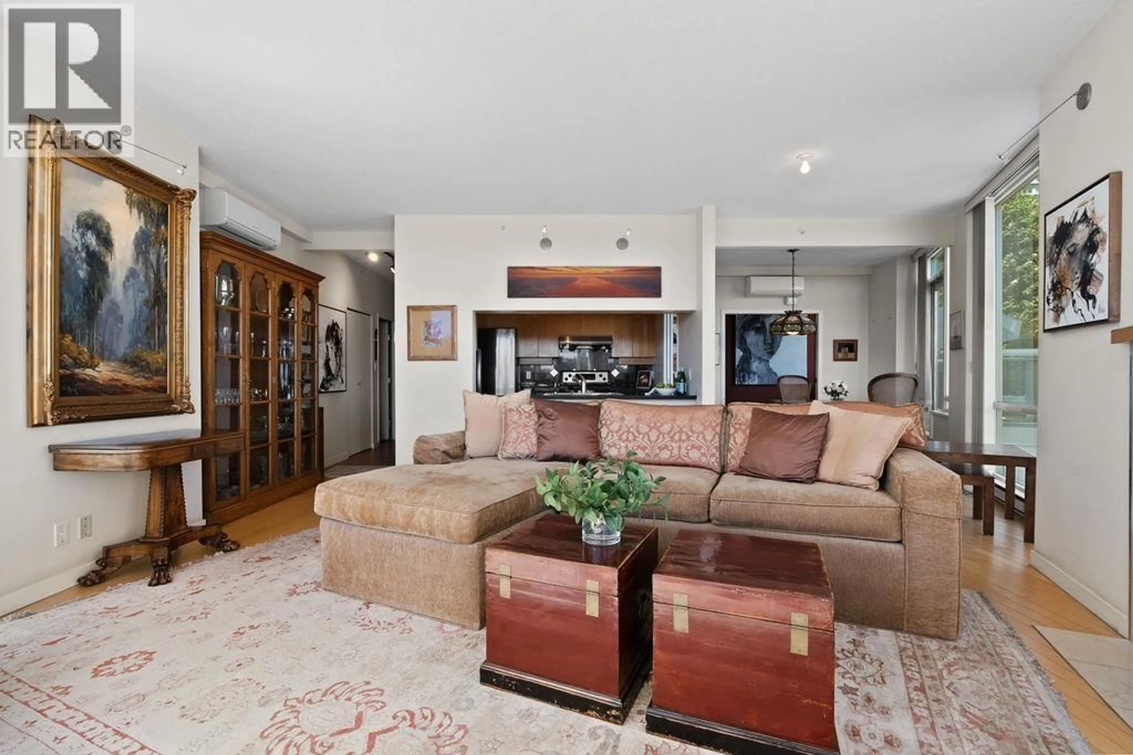 Living room with furniture, unknown for 501 - 1099 MARINASIDE CRESCENT, Vancouver British Columbia V6Z2Z3
