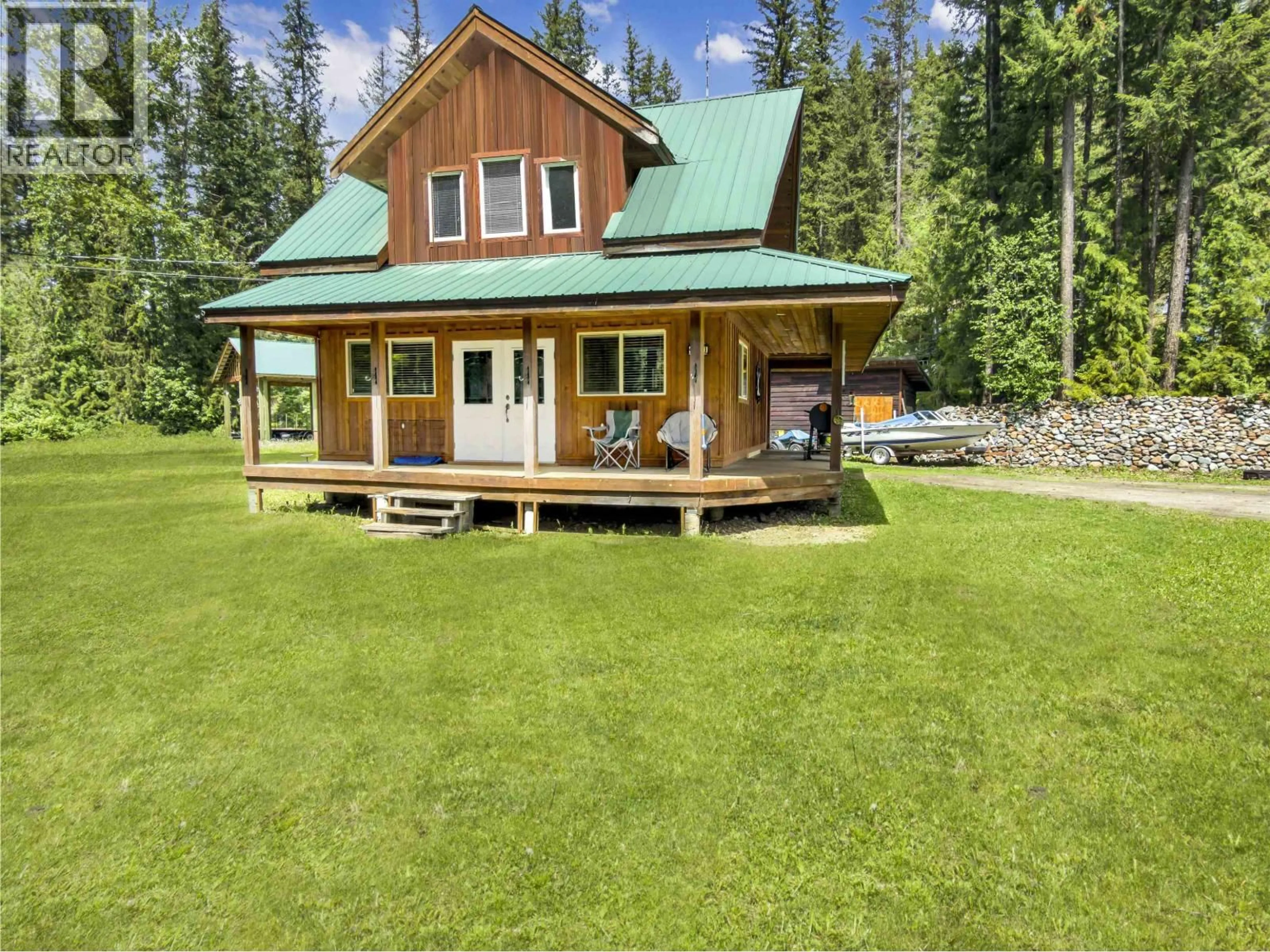 A pic from outside/outdoor area/front of a property/back of a property/a pic from drone, unknown for 6081 KEITHLEY CREEK ROAD, Likely British Columbia V0L1N0