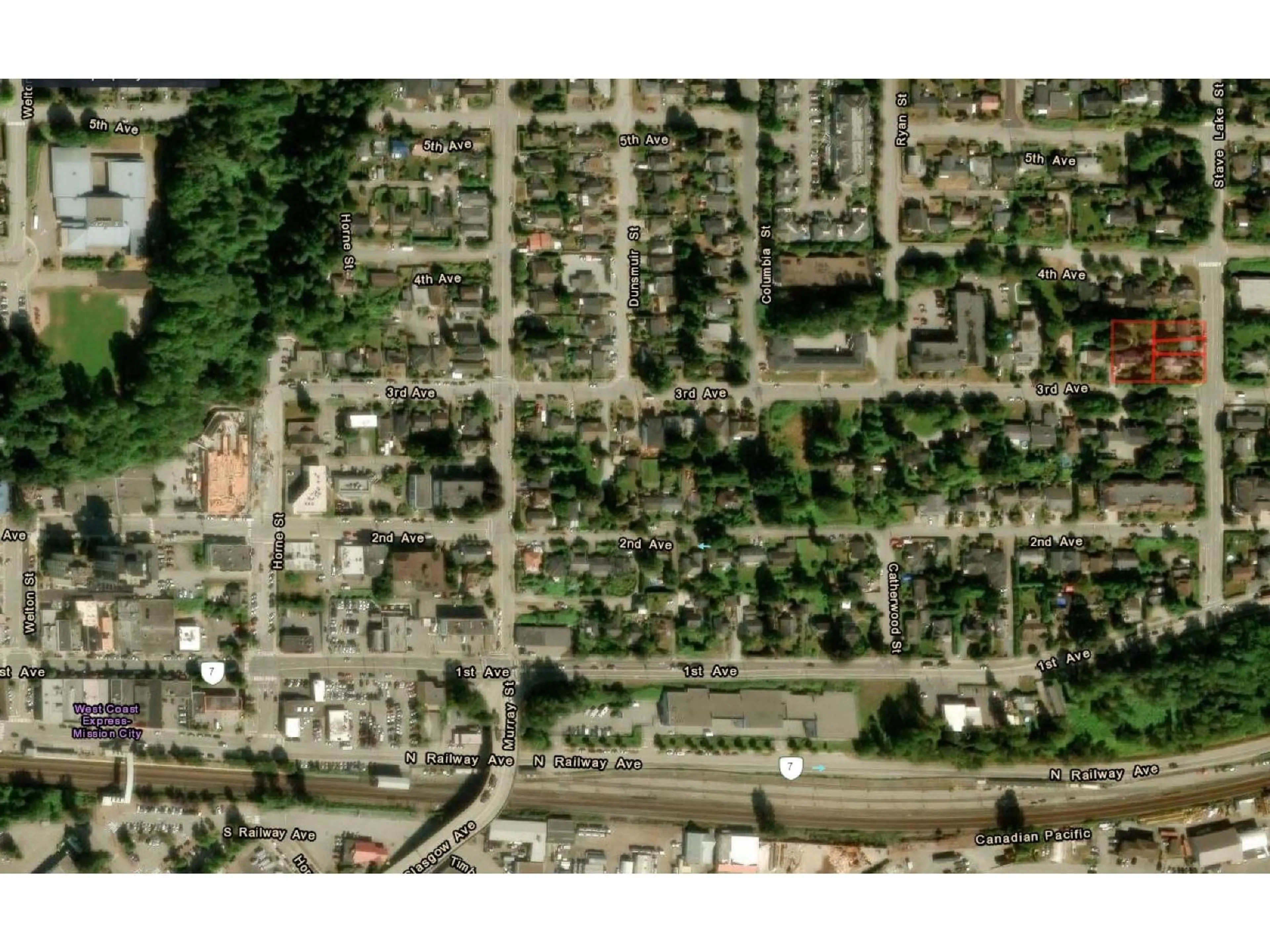 Picture of a map for 33613 3RD AVENUE, Mission British Columbia V2V1P8