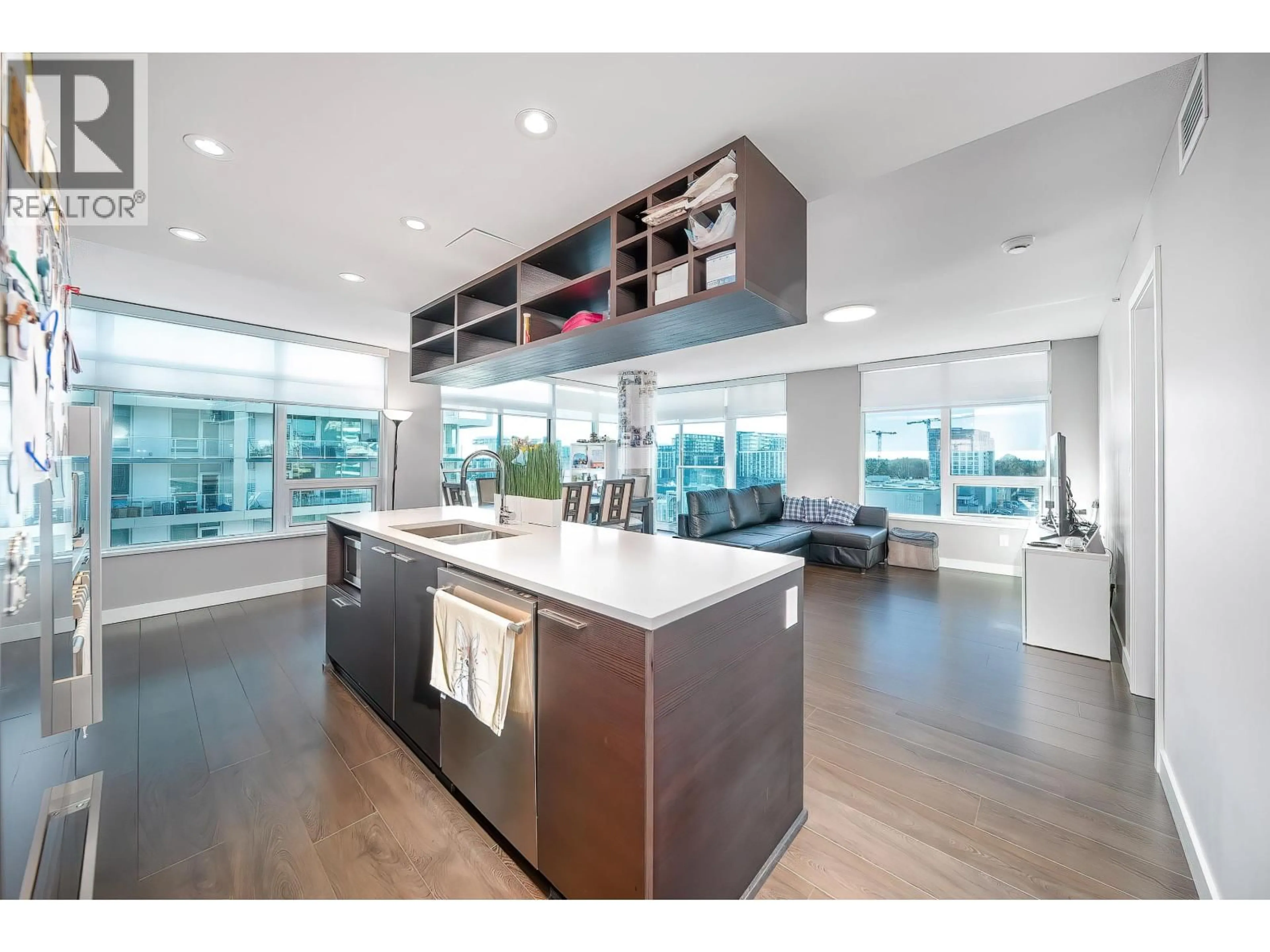 Open concept kitchen, unknown for 1008 - 6288 NO. 3 ROAD, Richmond British Columbia V6Y0J4
