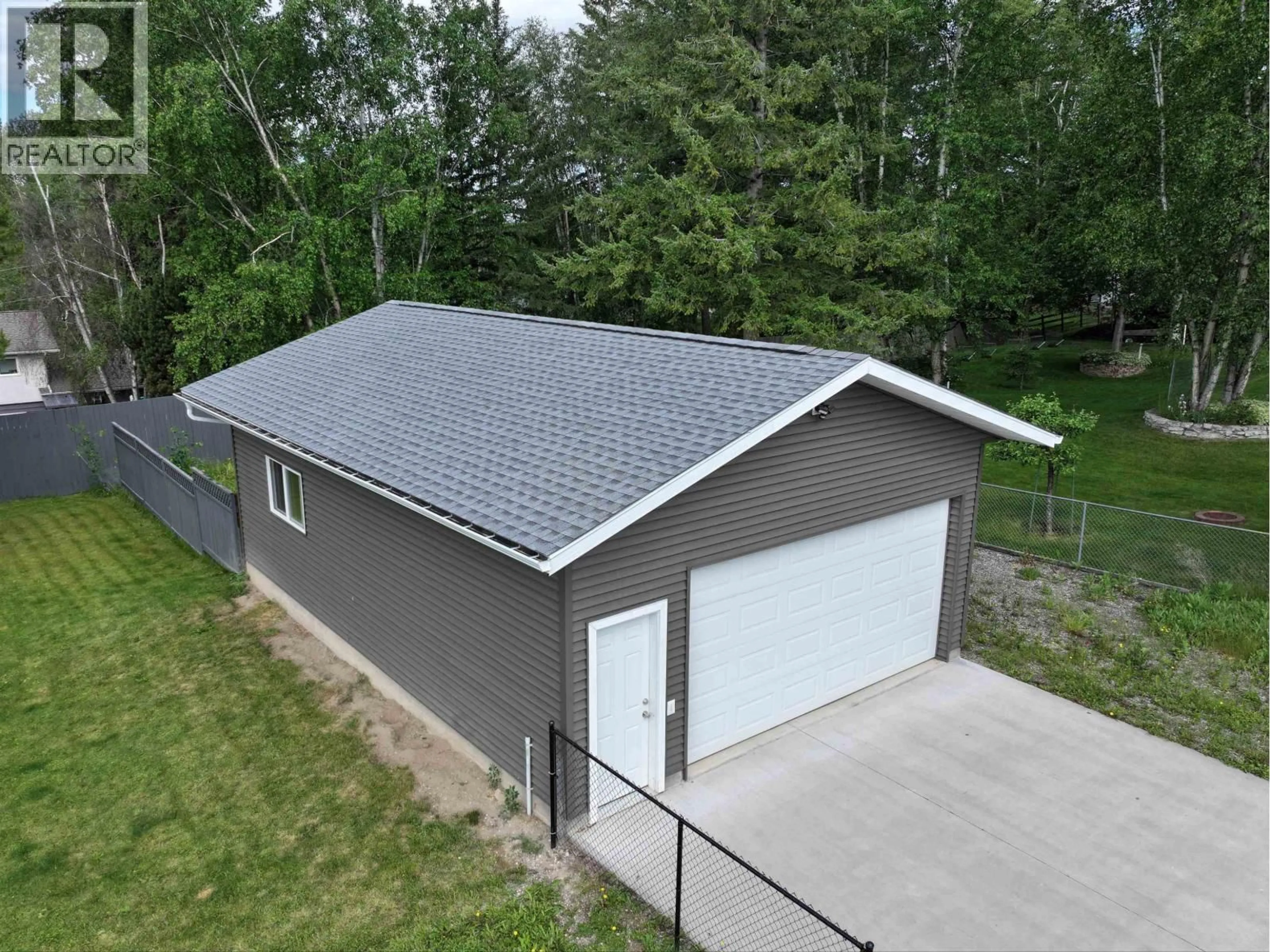 A pic from outside/outdoor area/front of a property/back of a property/a pic from drone, building for 241 ENEMARK ROAD, Quesnel British Columbia V2J4G8