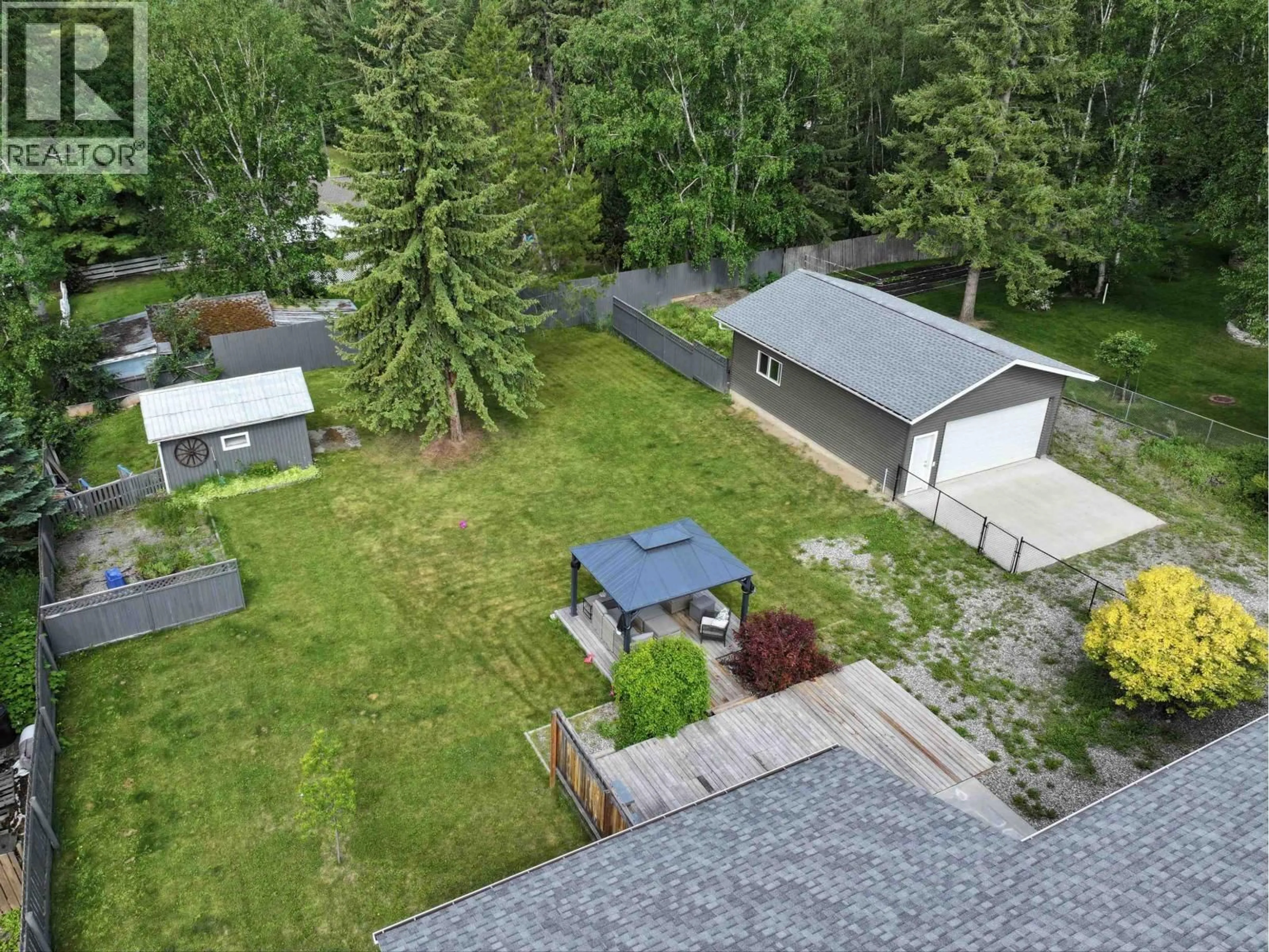A pic from outside/outdoor area/front of a property/back of a property/a pic from drone, unknown for 241 ENEMARK ROAD, Quesnel British Columbia V2J4G8