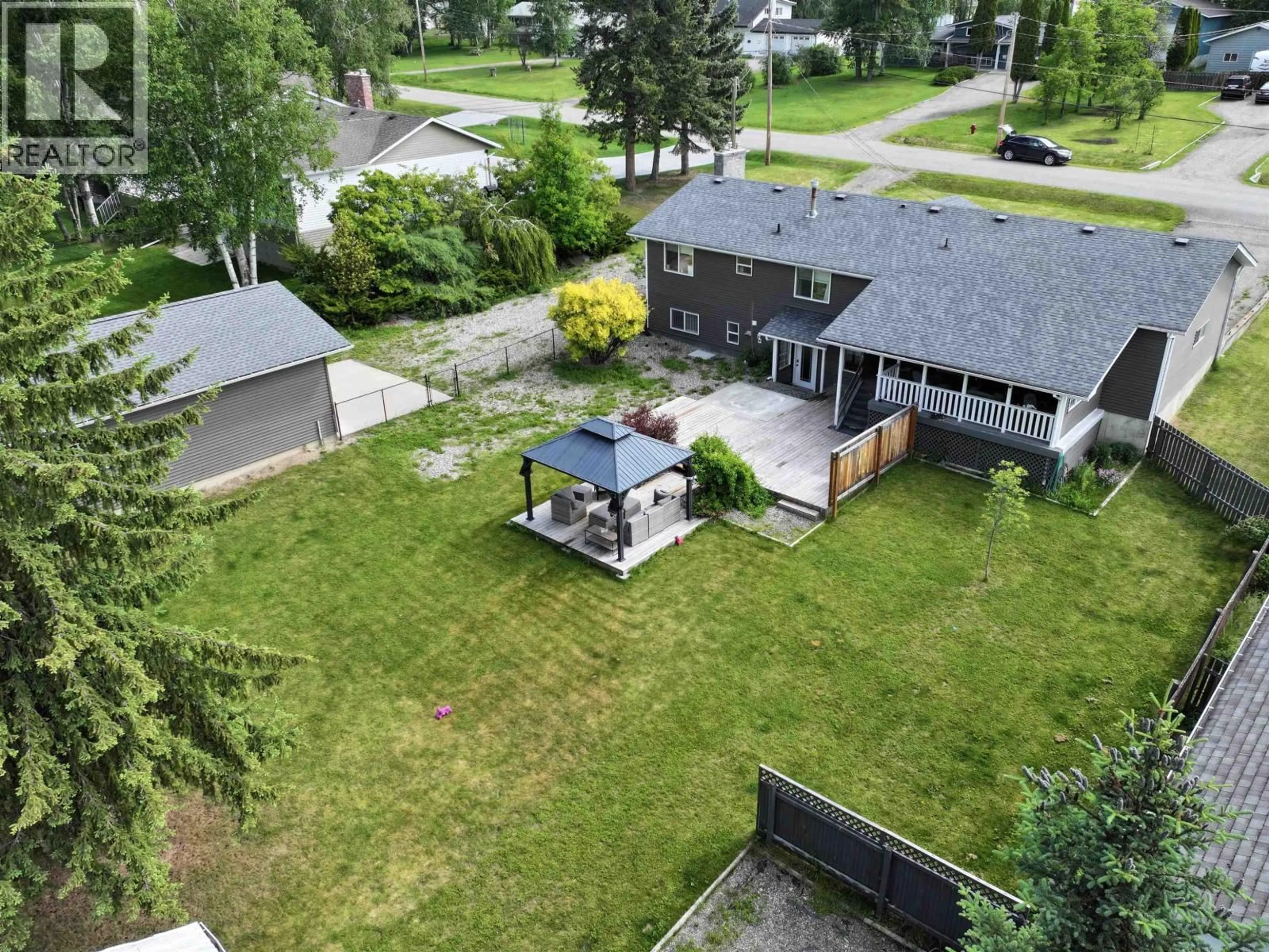A pic from outside/outdoor area/front of a property/back of a property/a pic from drone, unknown for 241 ENEMARK ROAD, Quesnel British Columbia V2J4G8
