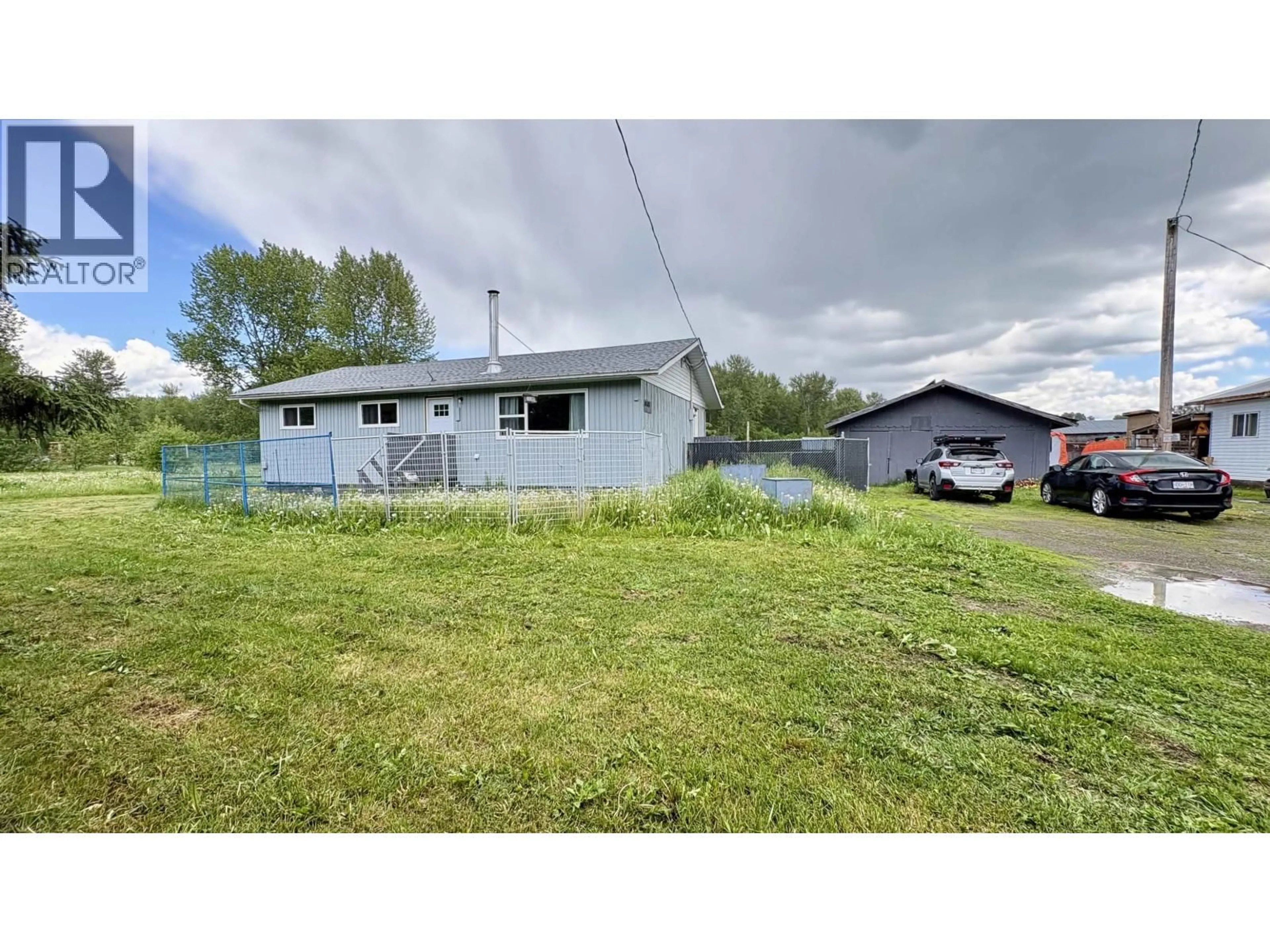 A pic from outside/outdoor area/front of a property/back of a property/a pic from drone, unknown for 14500 UPPER FRASER ROAD, Prince George British Columbia V2K5C9