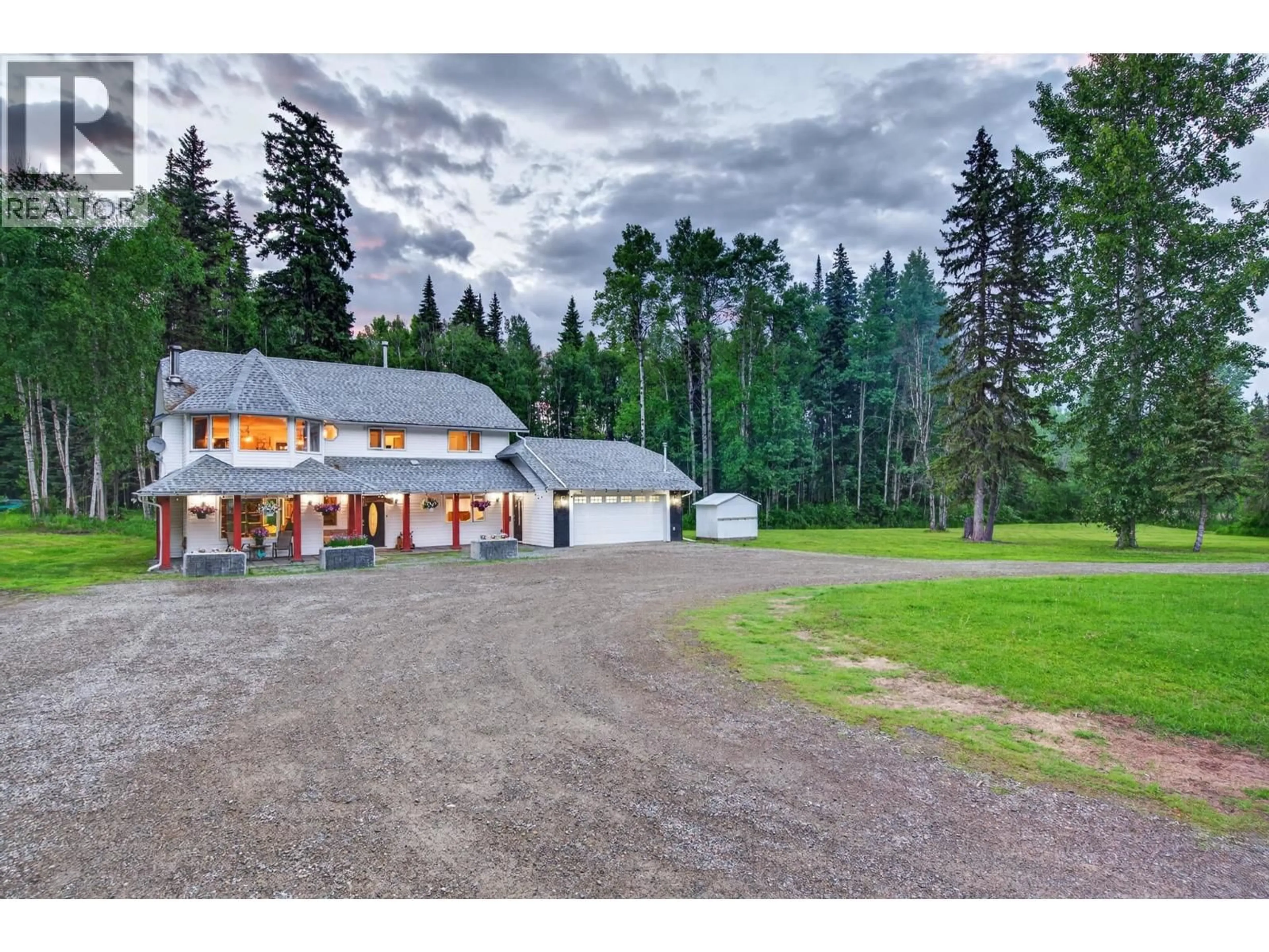 A pic from outside/outdoor area/front of a property/back of a property/a pic from drone, unknown for 9365 OLAF ROAD, Prince George British Columbia V2K5H8