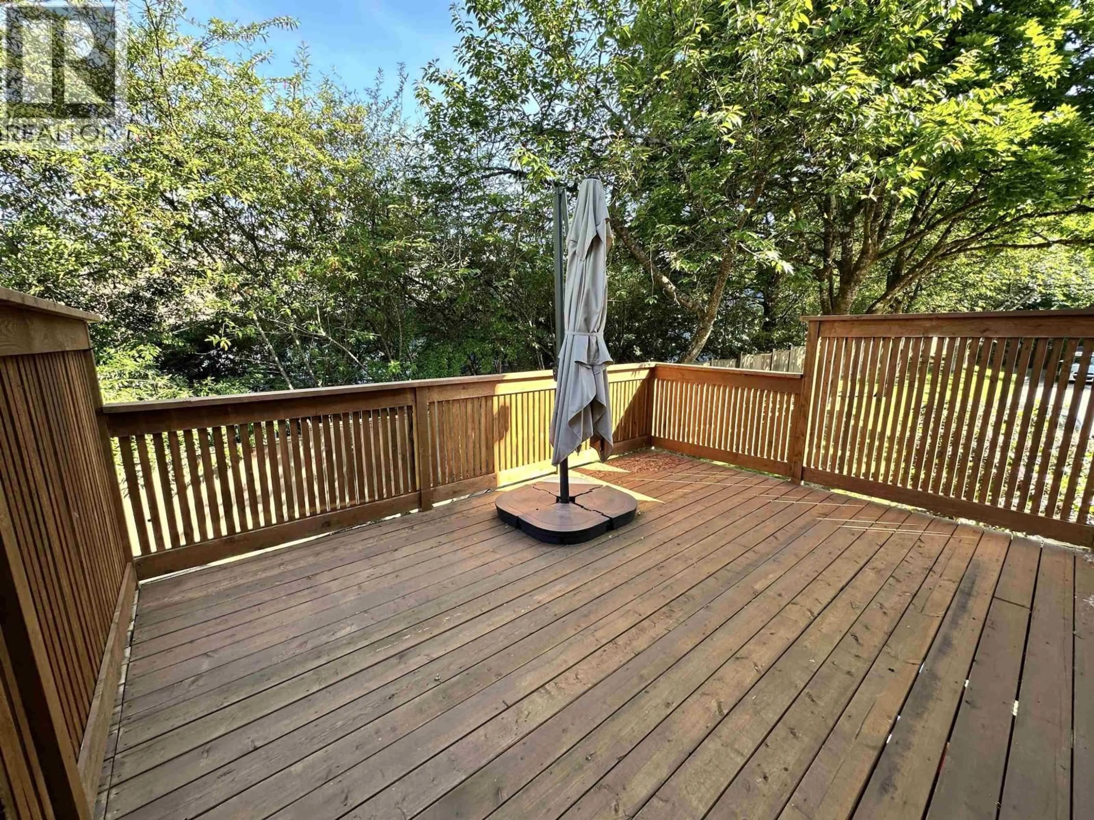 Patio, forest/trees view for 3 - 308 HIGHLAND WAY, Port Moody British Columbia V3H3V7
