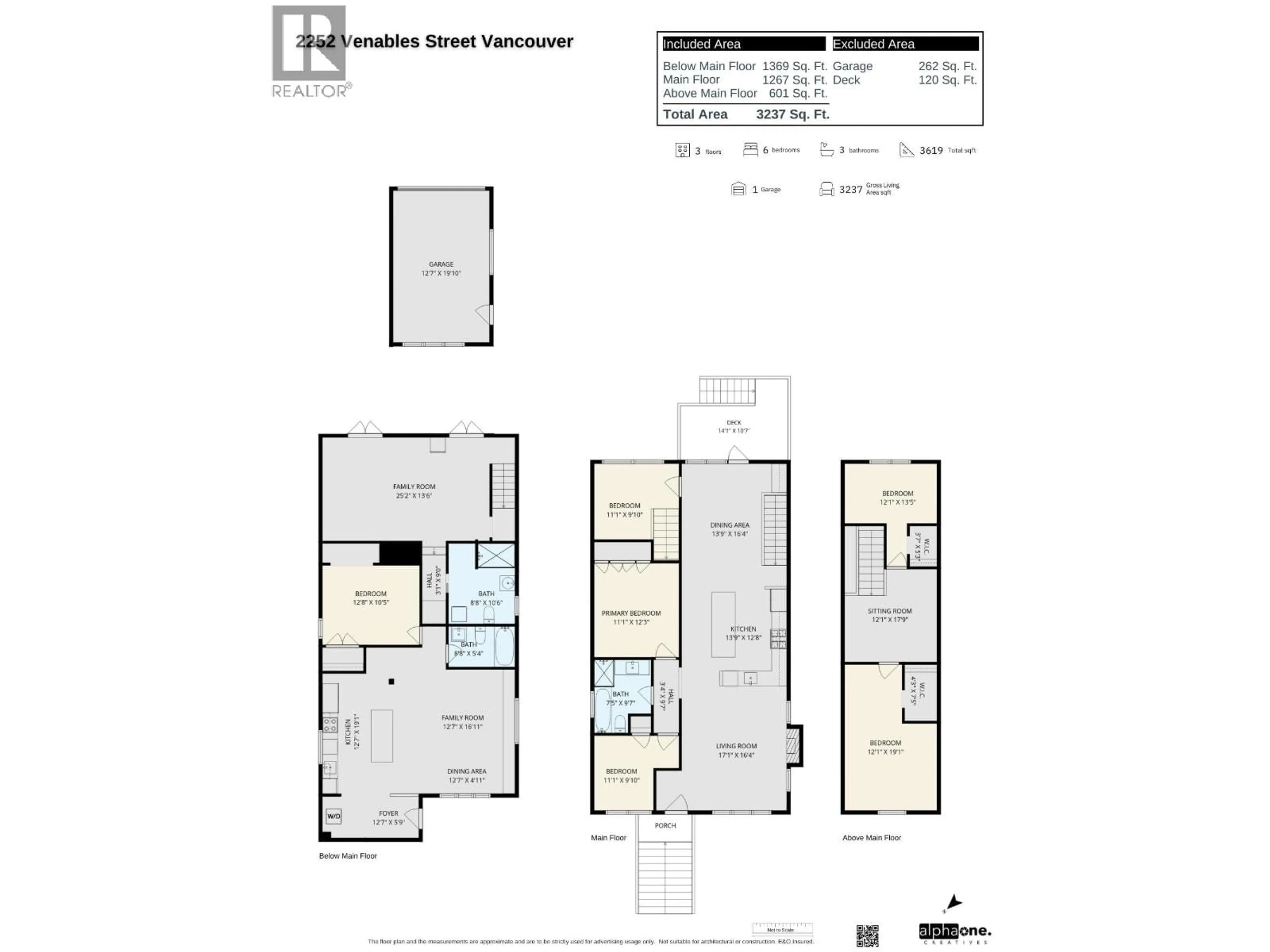 Floor plan for 2252 VENABLES STREET, Vancouver British Columbia V5L2J6
