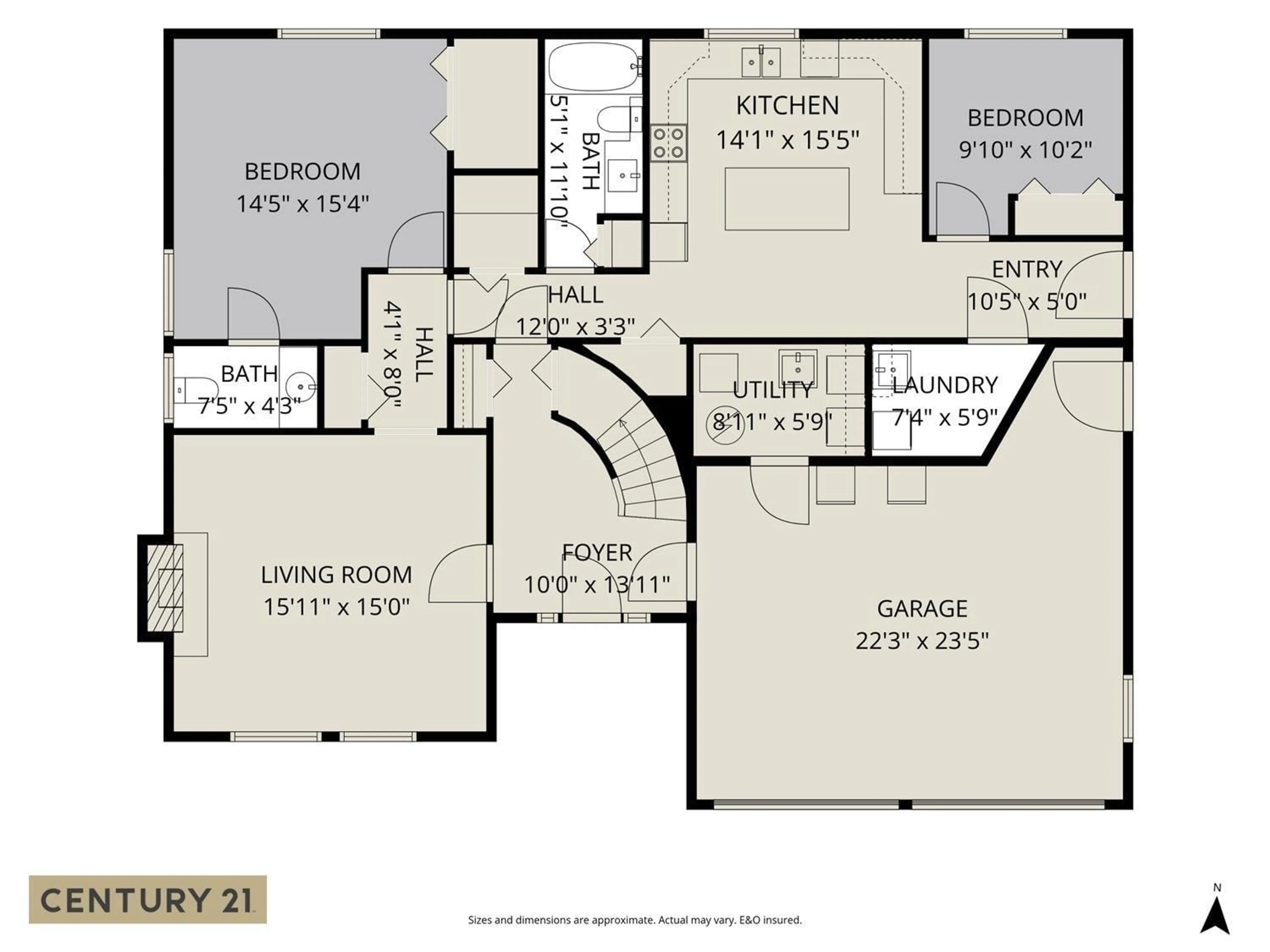Floor plan for 11905 STERLING COURT, Delta British Columbia V4C7Y7