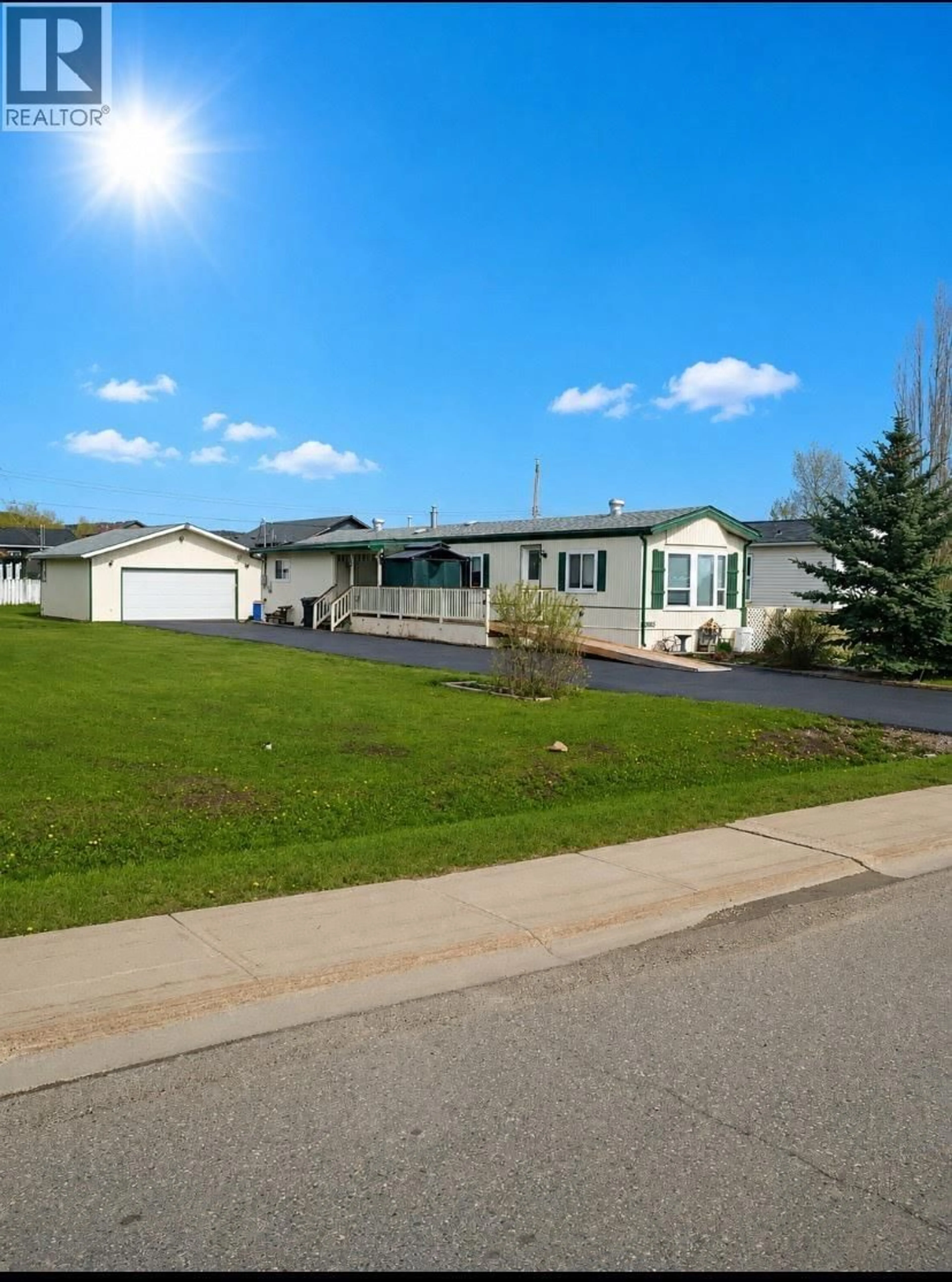 Home with vinyl exterior material, street for 10085 98 STREET, Taylor British Columbia V0C2K0