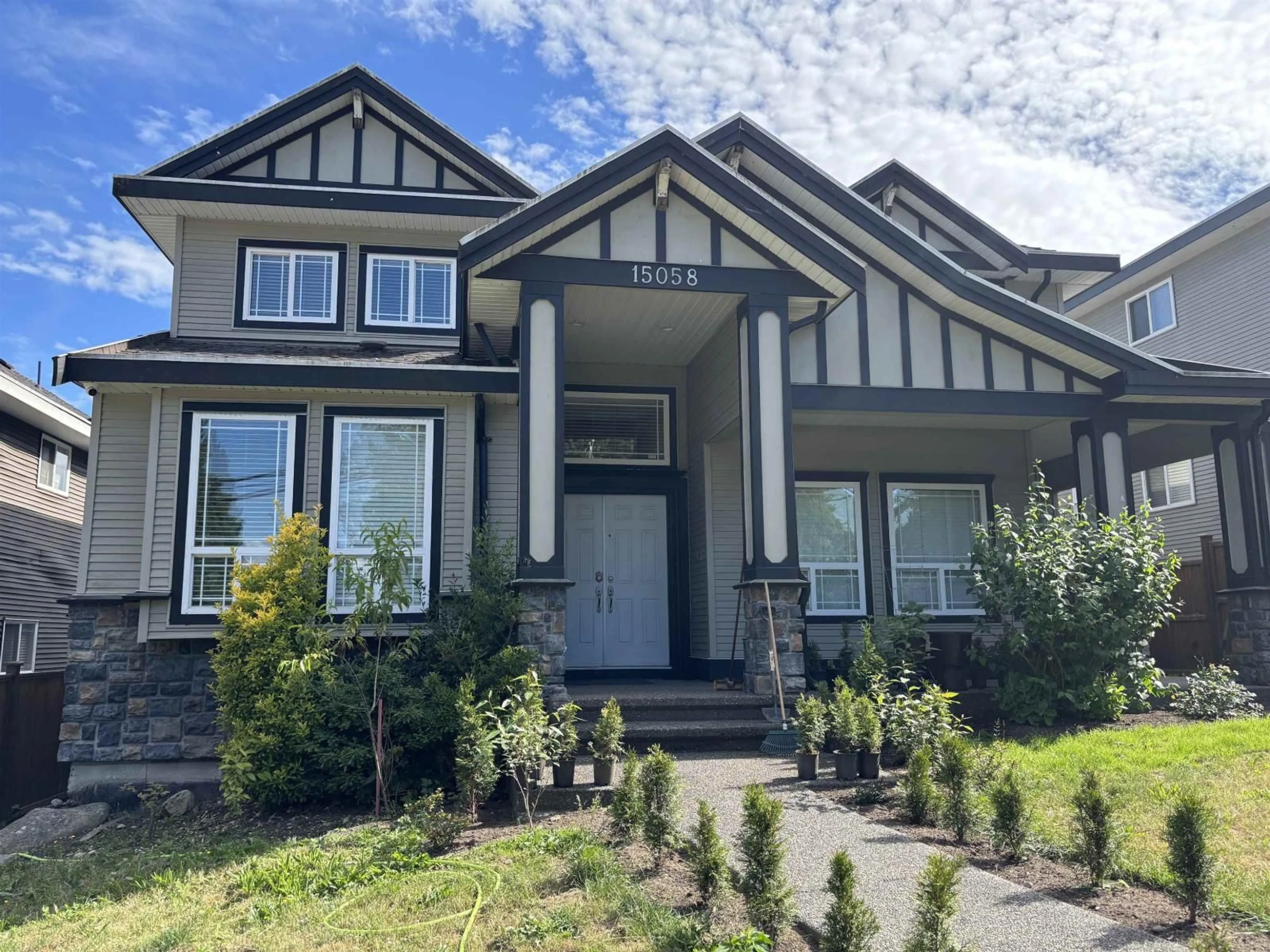 Home with vinyl exterior material, street for 15058 72ND AVENUE, Surrey British Columbia V3S2G2