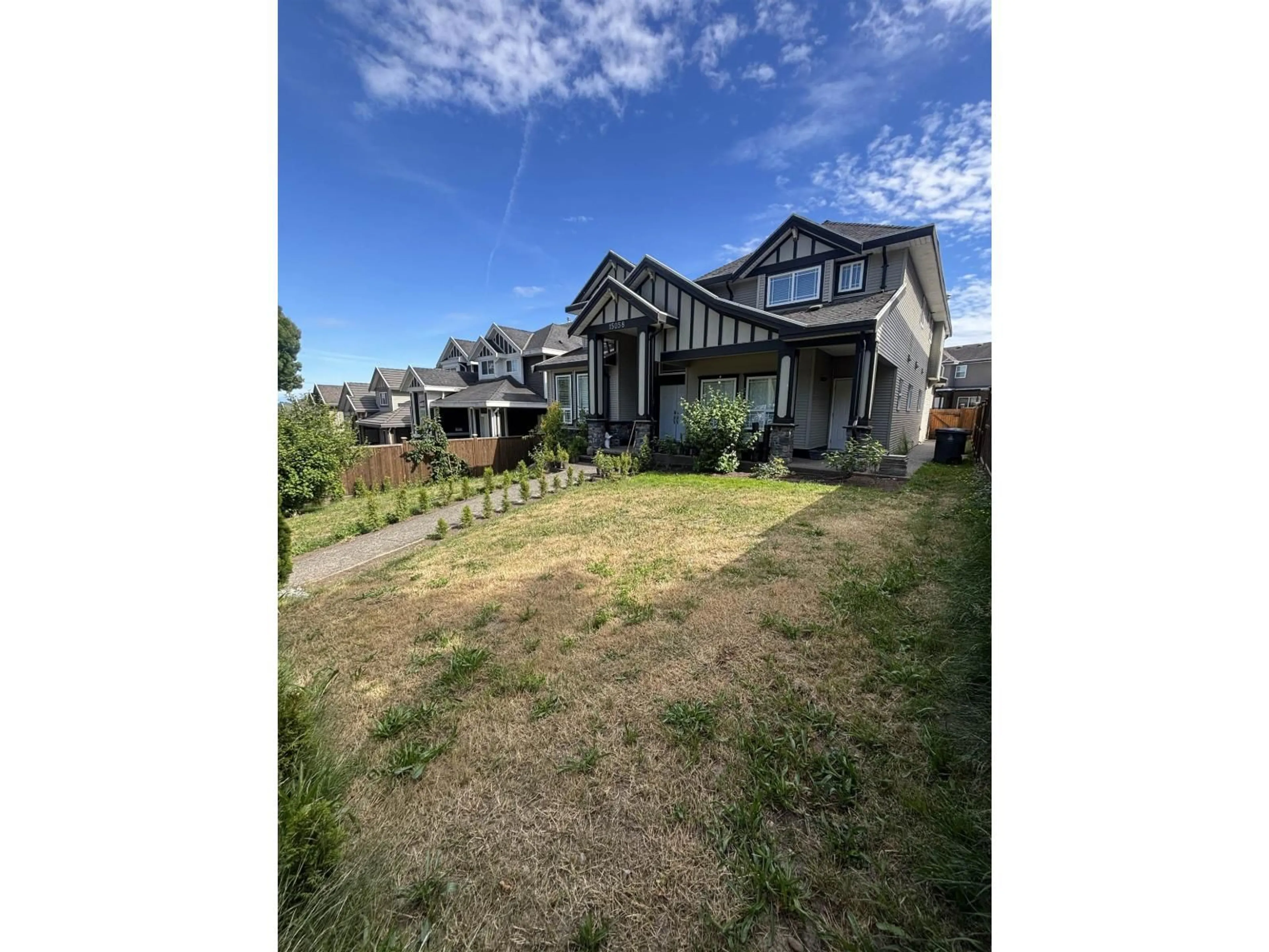 A pic from outside/outdoor area/front of a property/back of a property/a pic from drone, street for 15058 72ND AVENUE, Surrey British Columbia V3S2G2