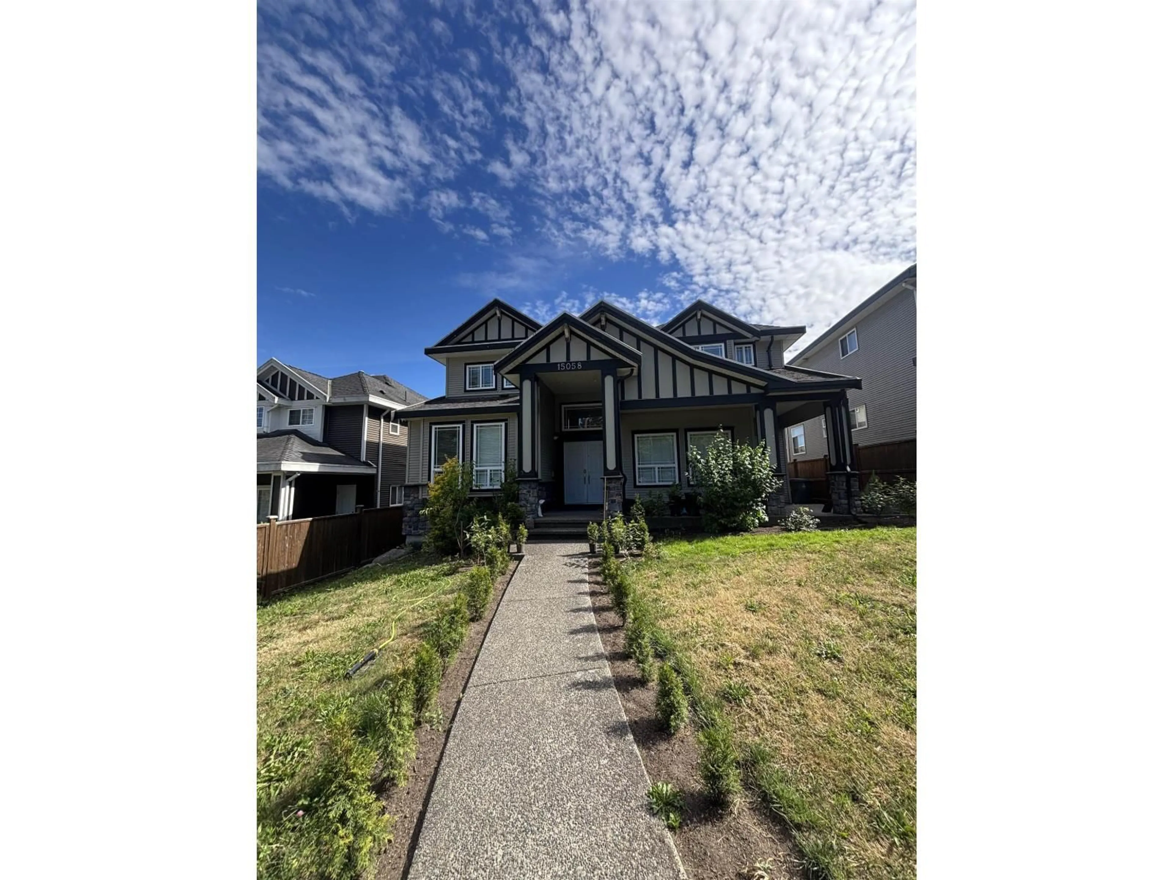 A pic from outside/outdoor area/front of a property/back of a property/a pic from drone, street for 15058 72ND AVENUE, Surrey British Columbia V3S2G2